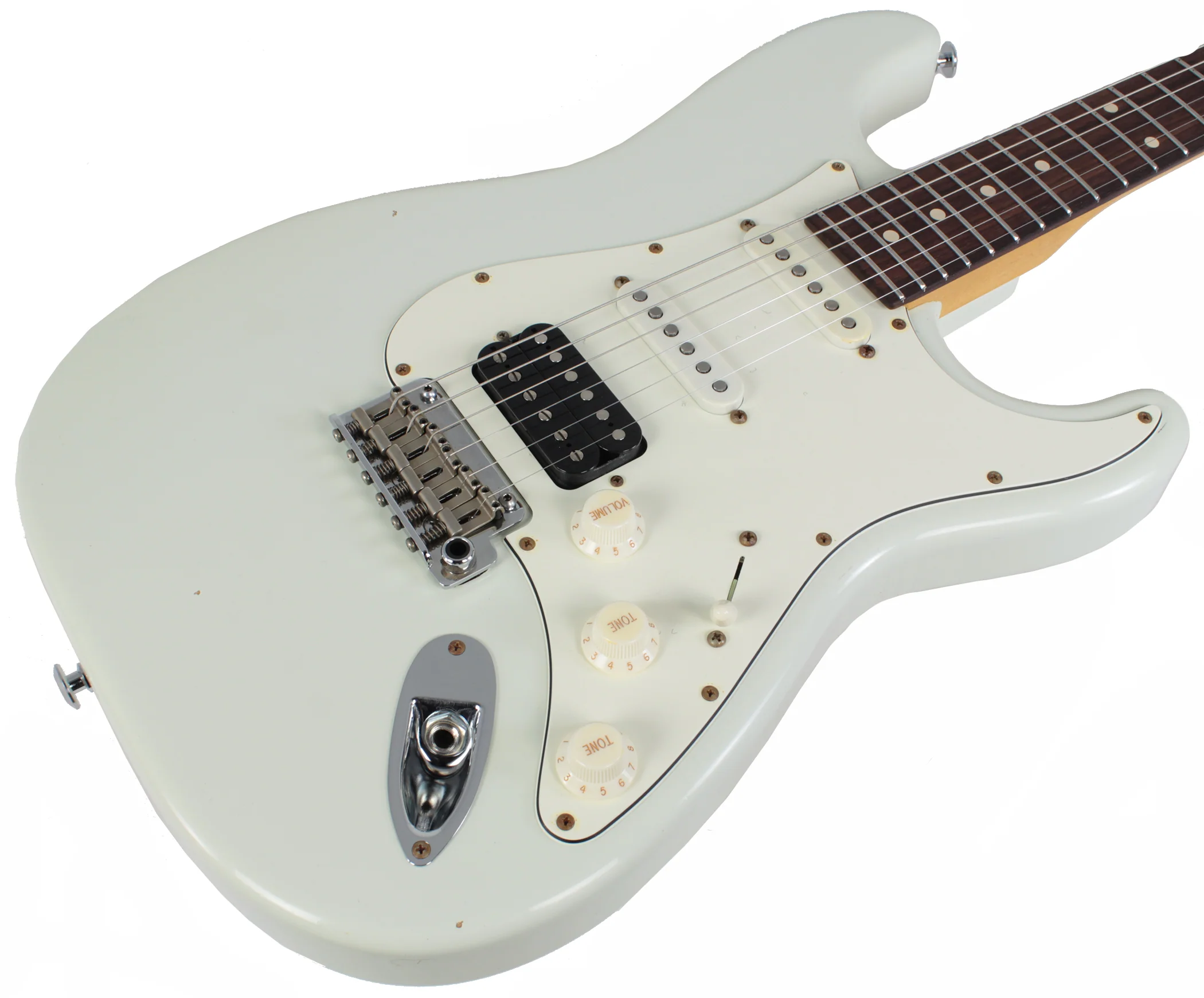 Suhr Classic Antique Guitar - Olympic White, HSS - Image 5