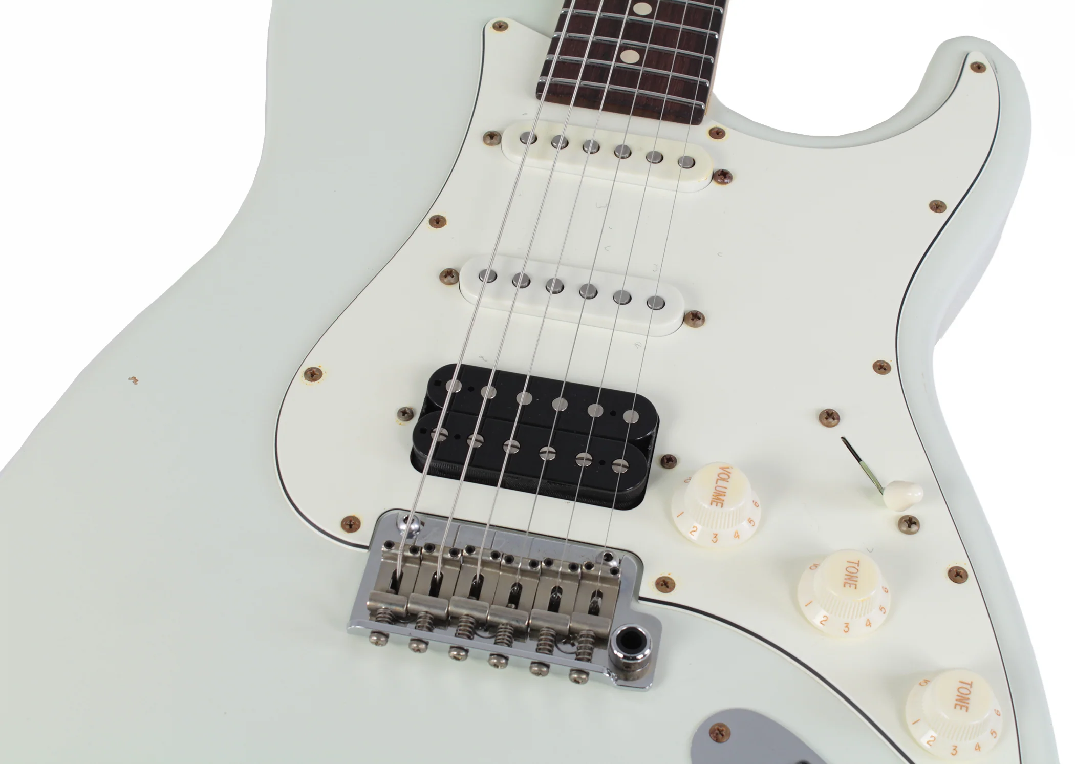 Suhr Classic Antique Guitar - Olympic White, HSS - Image 6