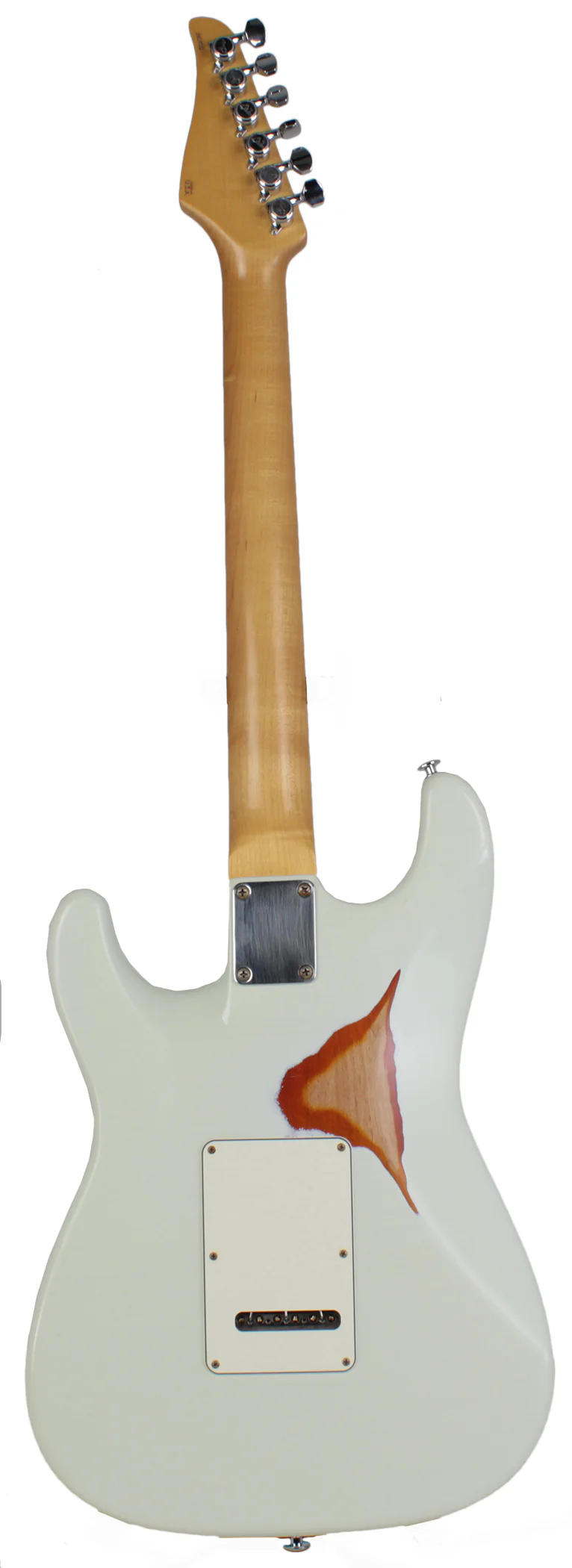 Suhr Classic Antique Pro HSS Limited - Olympic White over 3-Tone Sunburst - Image 4