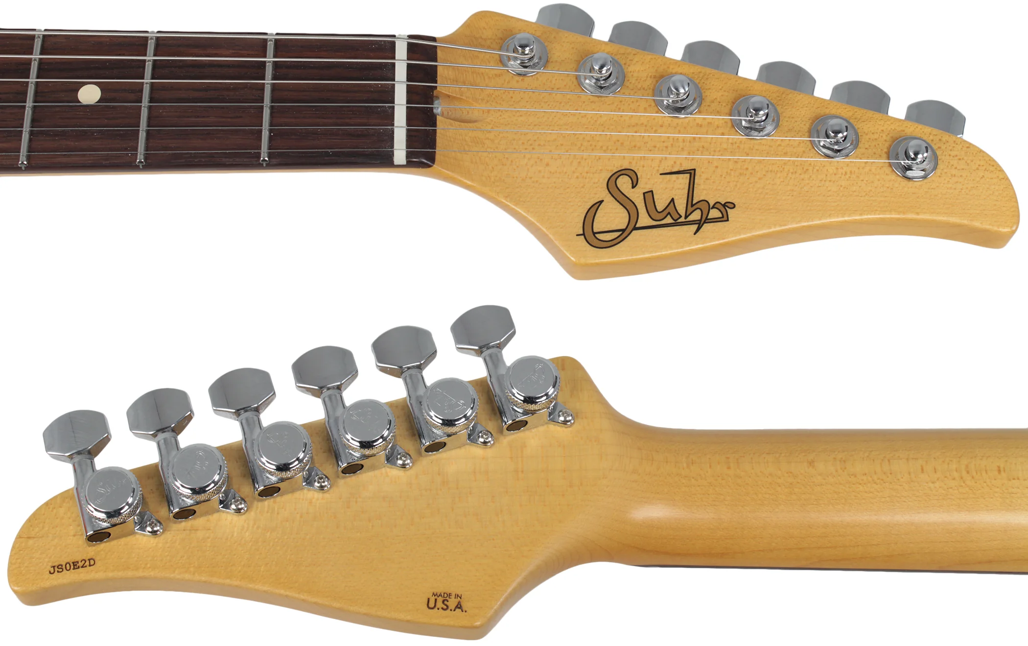 Suhr Classic Antique Pro Limited HSS Guitar - Firemist Gold Metallic - Image 8