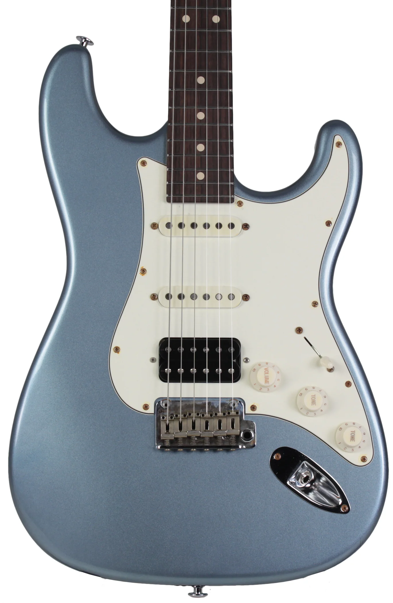 Suhr Classic Antique Pro Limited HSS Guitar - Ice Blue Metallic - Image 2