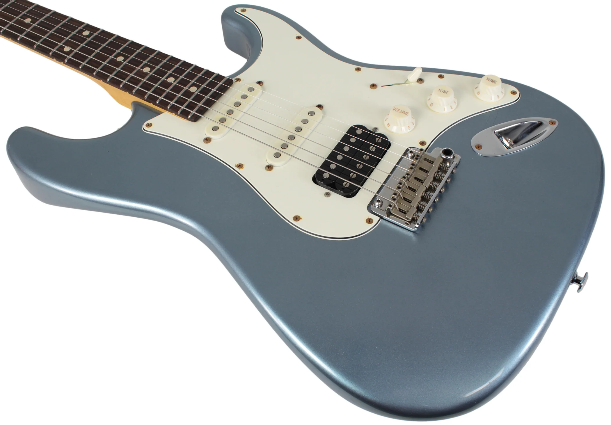 Suhr Classic Antique Pro Limited HSS Guitar - Ice Blue Metallic - Image 7