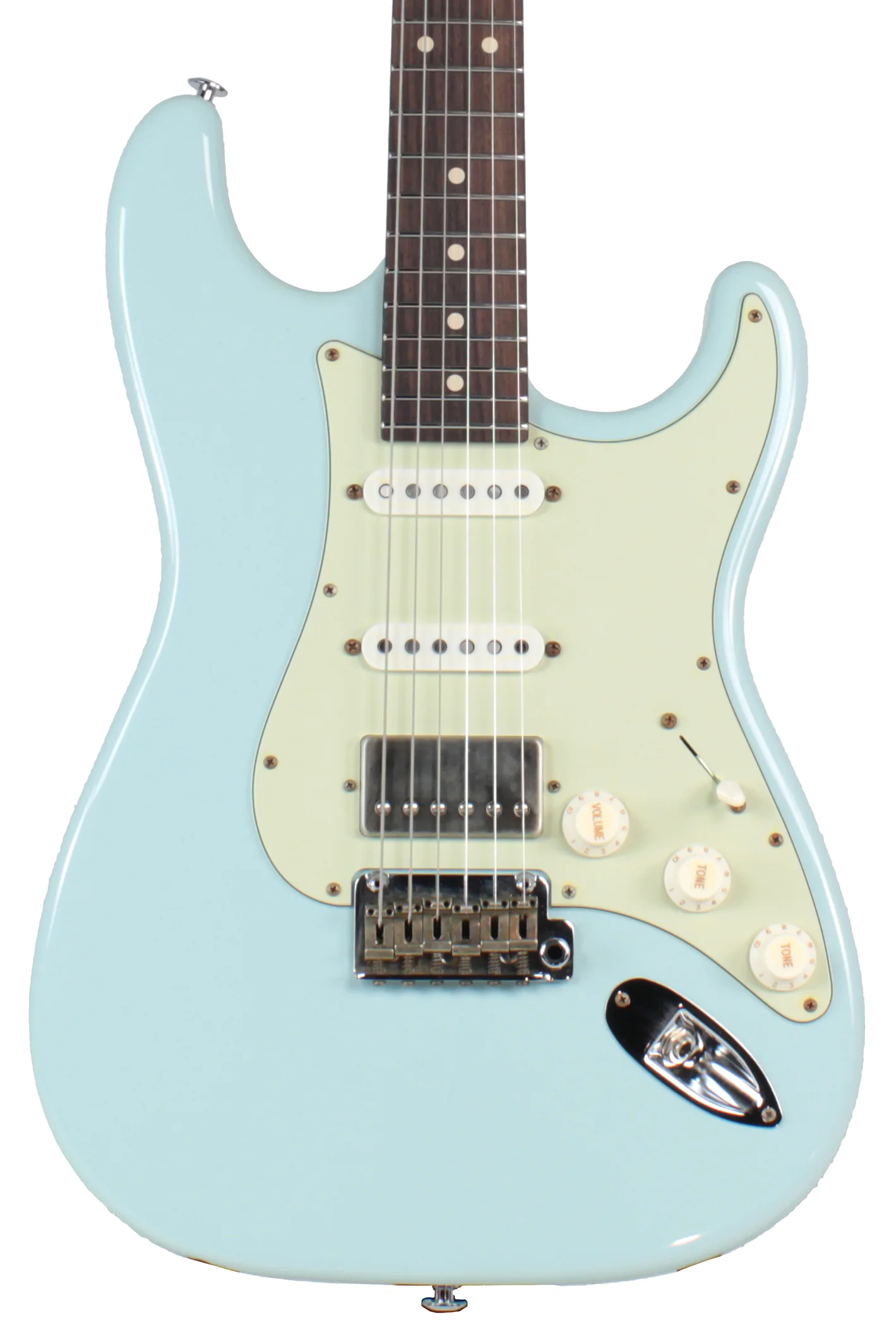 Suhr Classic Antique Roasted Guitar - Sonic Blue, Rosewood, HSS - Image 2