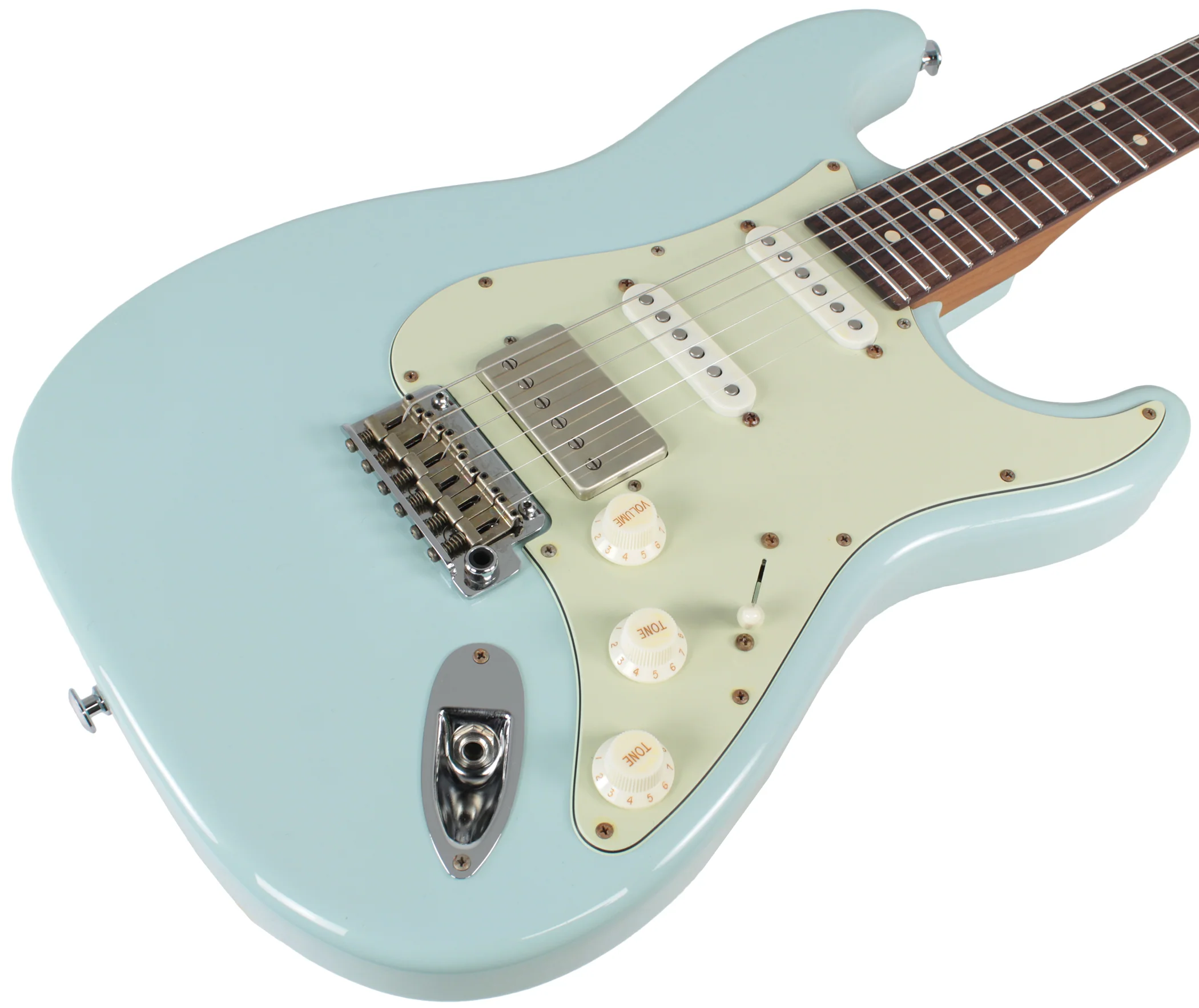 Suhr Classic Antique Roasted Guitar - Sonic Blue, Rosewood, HSS - Image 5