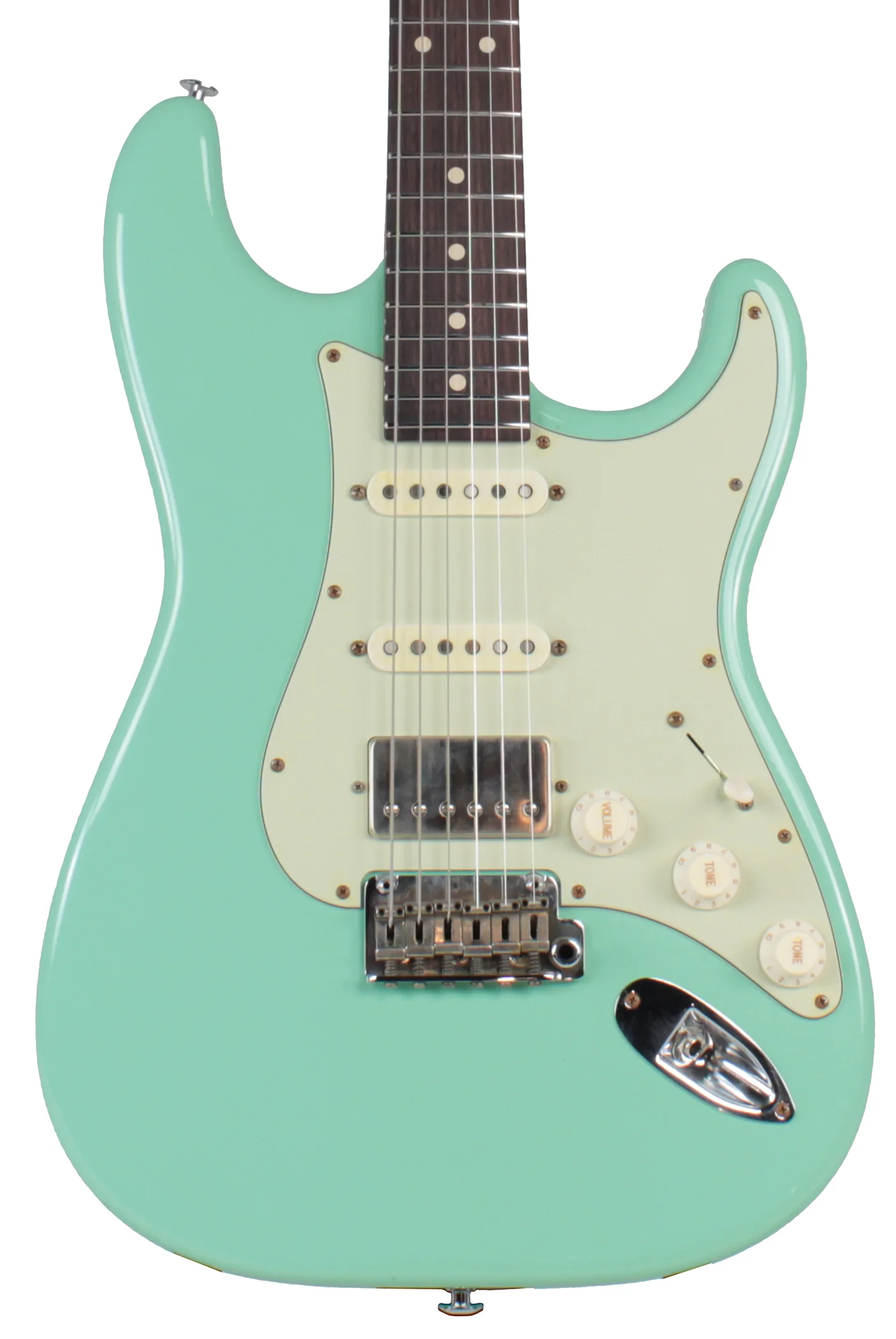 Suhr Classic Antique Roasted Guitar - Surf Green, Rosewood, HSS - Image 2