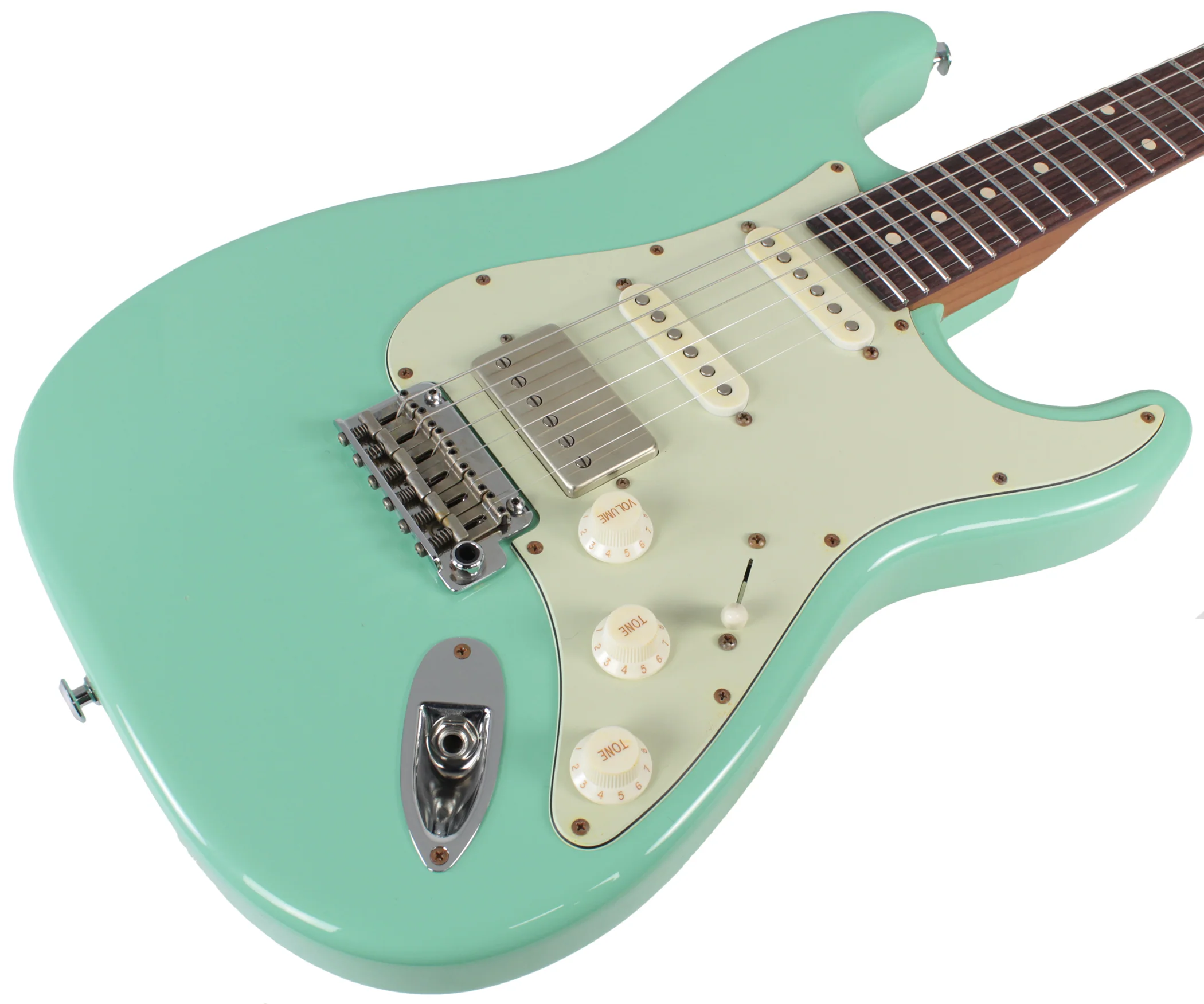 Suhr Classic Antique Roasted Guitar - Surf Green, Rosewood, HSS - Image 5