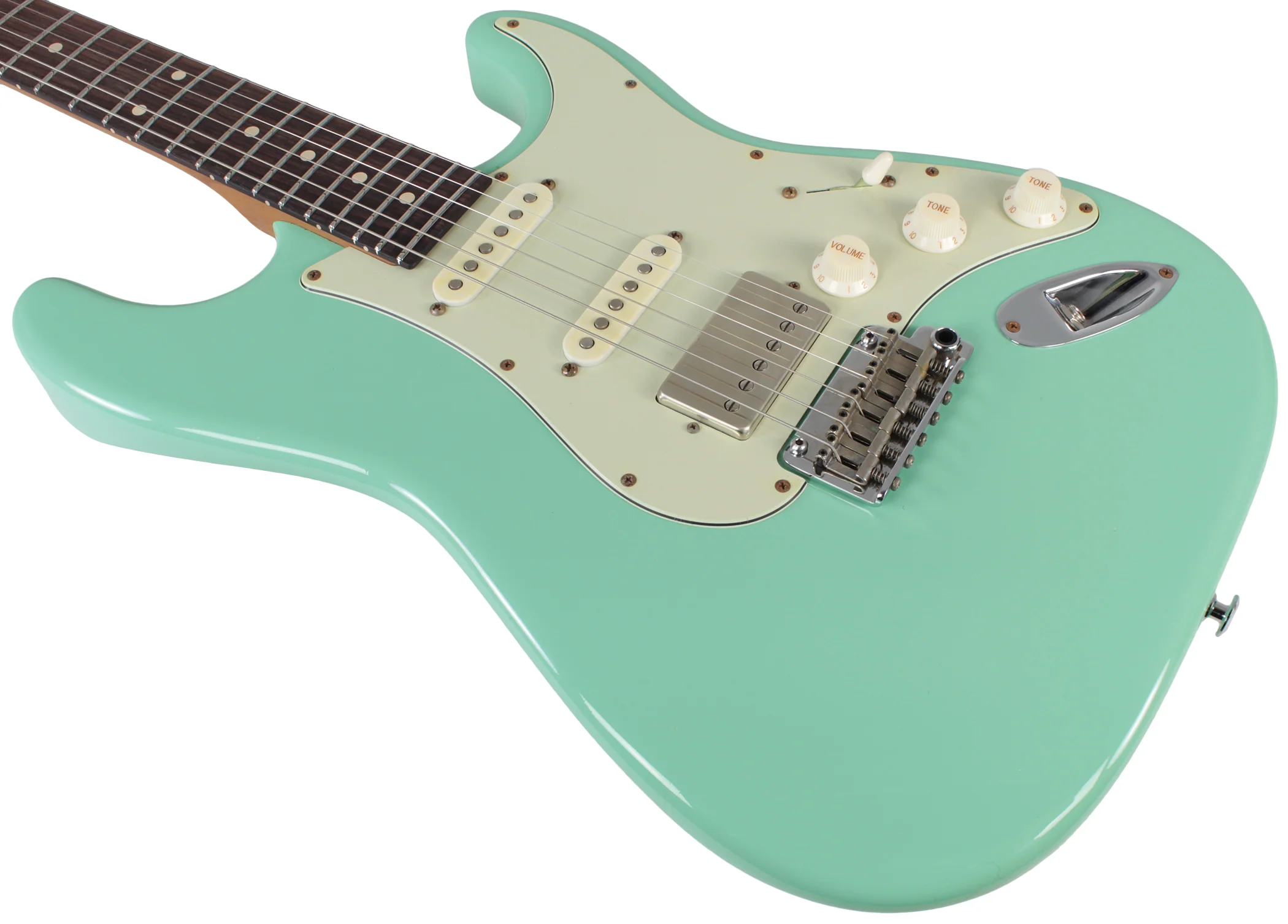 Suhr Classic Antique Roasted Guitar - Surf Green, Rosewood, HSS - Image 7
