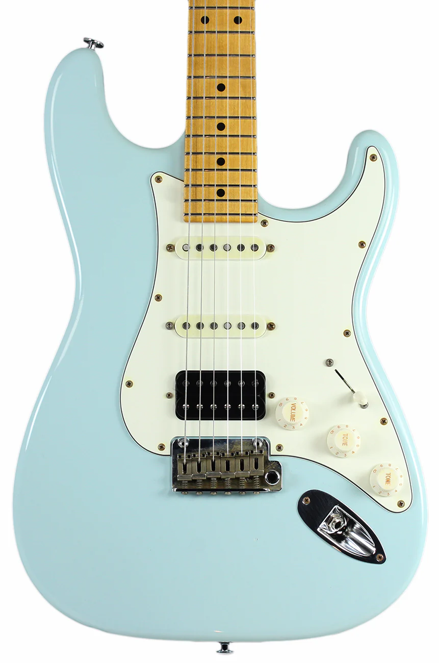 Suhr Classic Antique Guitar - Sonic Blue, Maple, HSS - Image 2