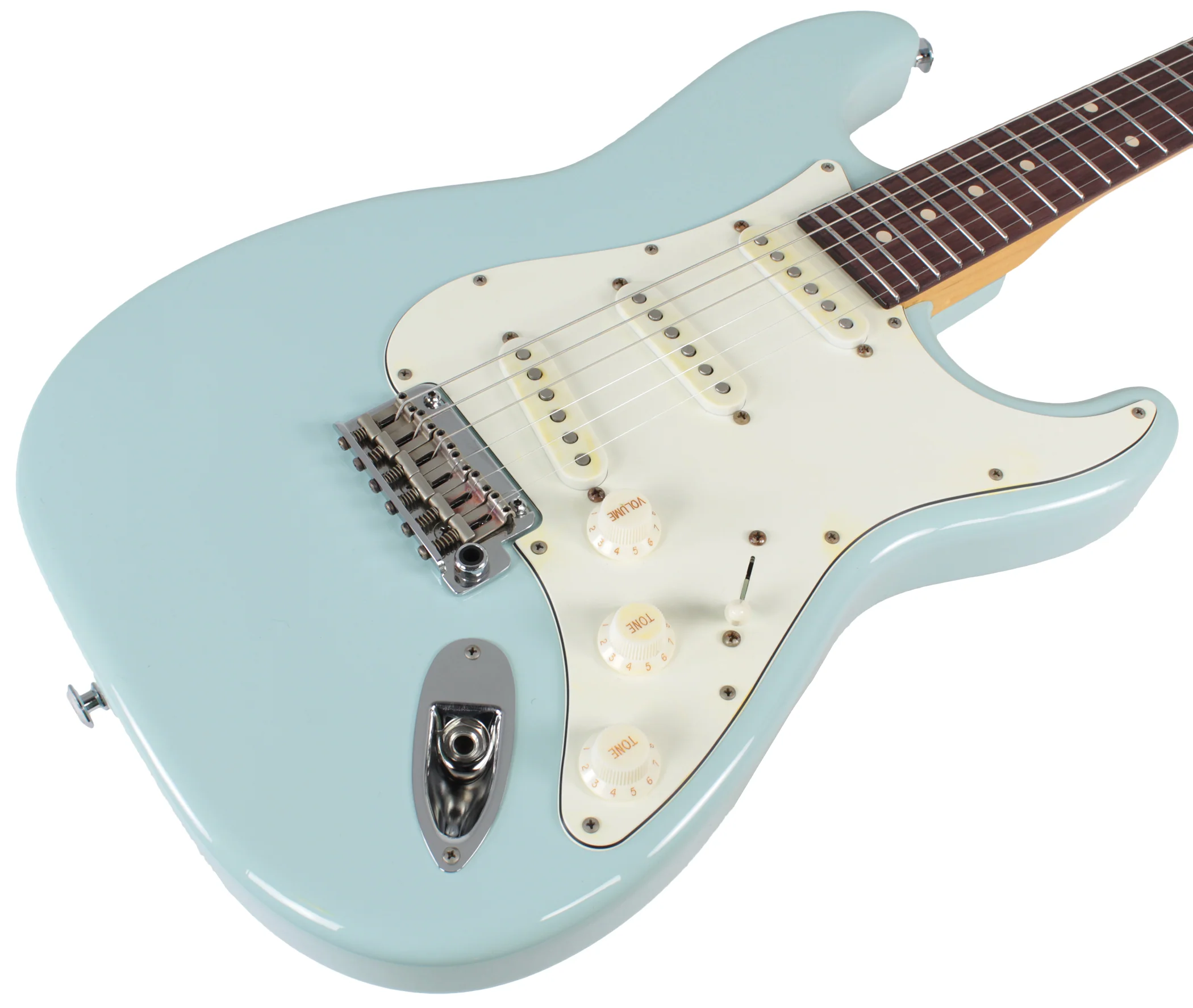 Suhr Classic Antique Guitar, Sonic Blue, Rosewood, SSS - Image 5