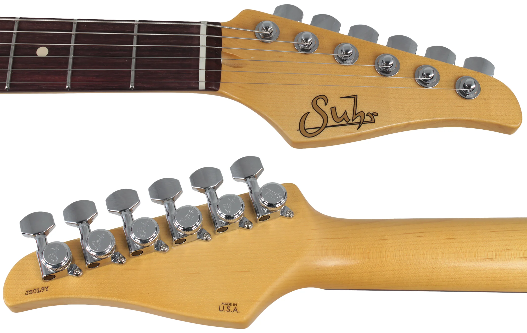 Suhr Classic Antique Guitar, Sonic Blue, Rosewood, SSS - Image 6