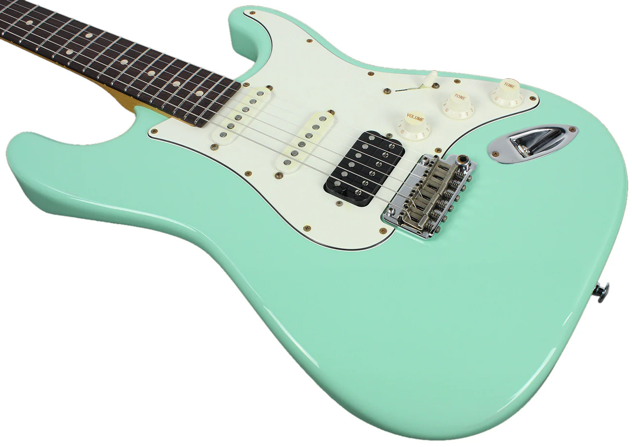 Suhr Classic Antique Guitar, Surf Green, Rosewood, HSS - Image 6