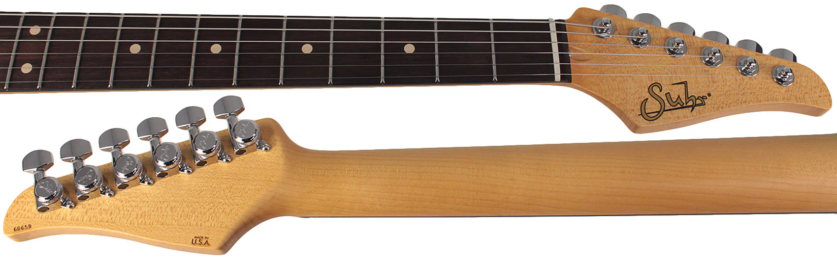 Suhr Classic S Antique Guitar, Surf Green, Rosewood - Image 9