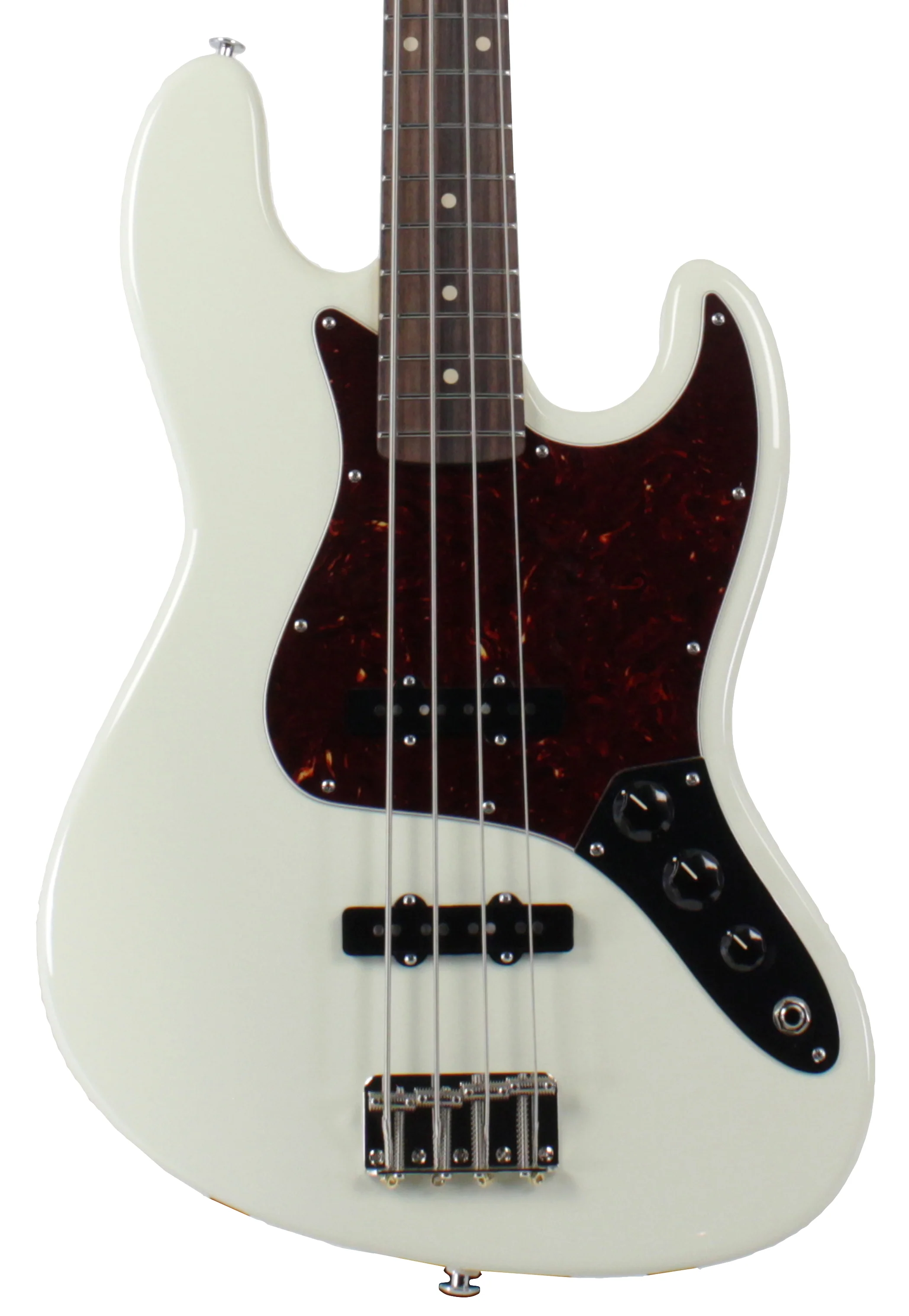Suhr Classic J Bass Guitar, Olympic White - Image 5