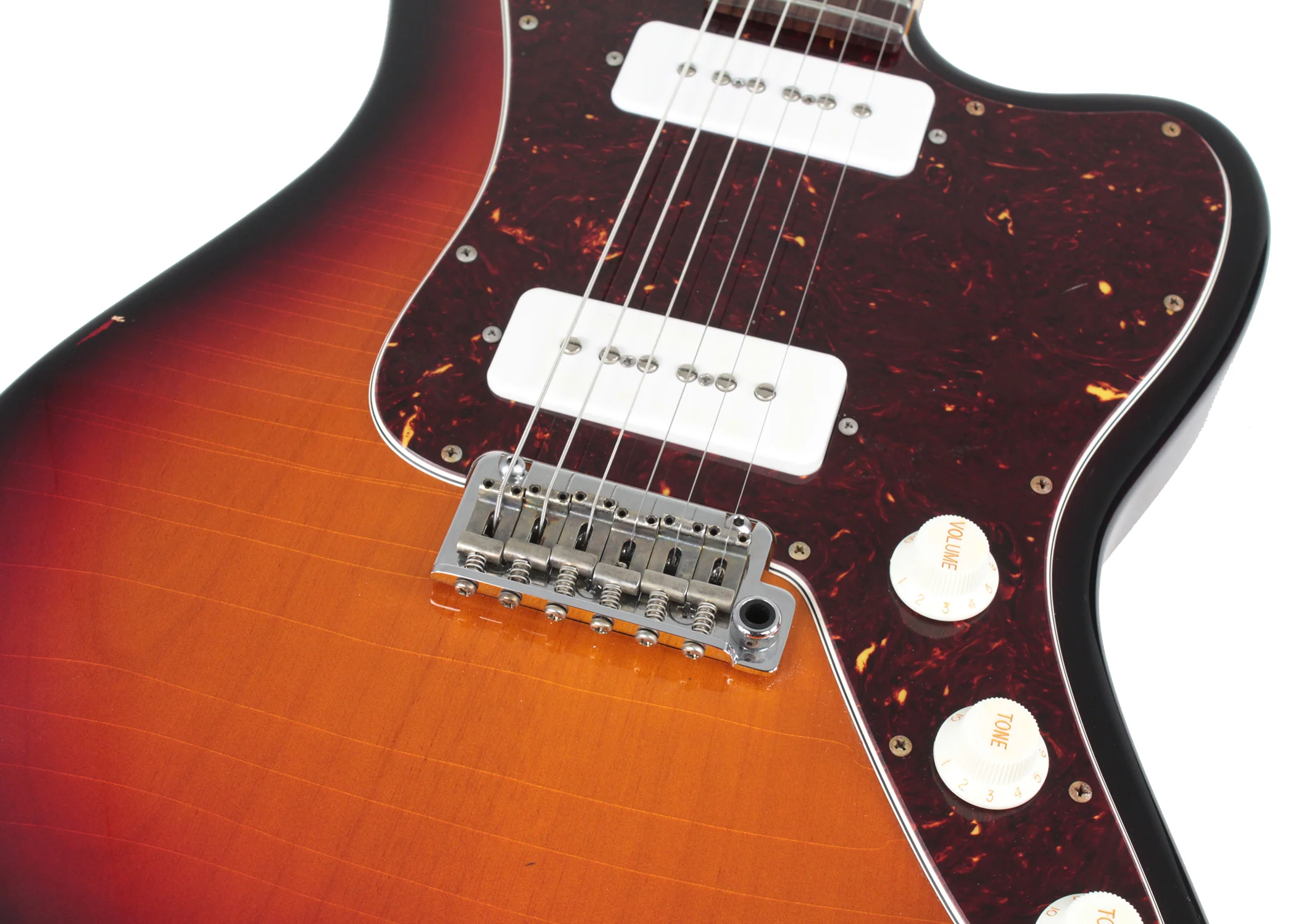 Suhr Classic JM Antique Guitar - 3 Tone Sunburst SS, 510 - Image 3