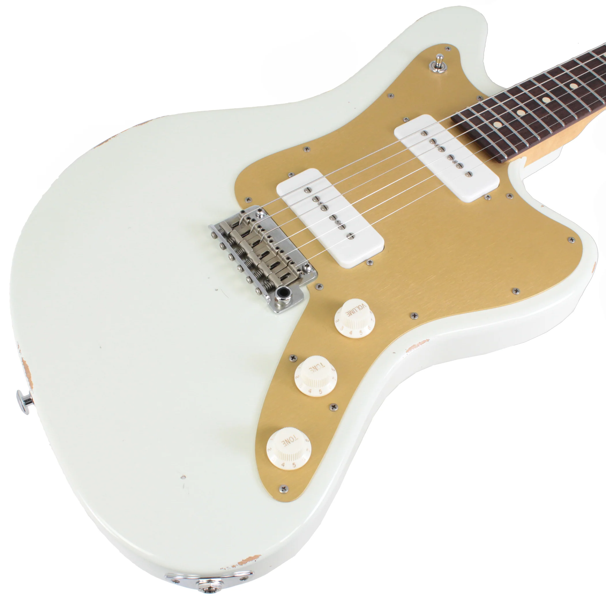 Suhr Classic JM Antique Guitar - White SS, 510 - Image 2