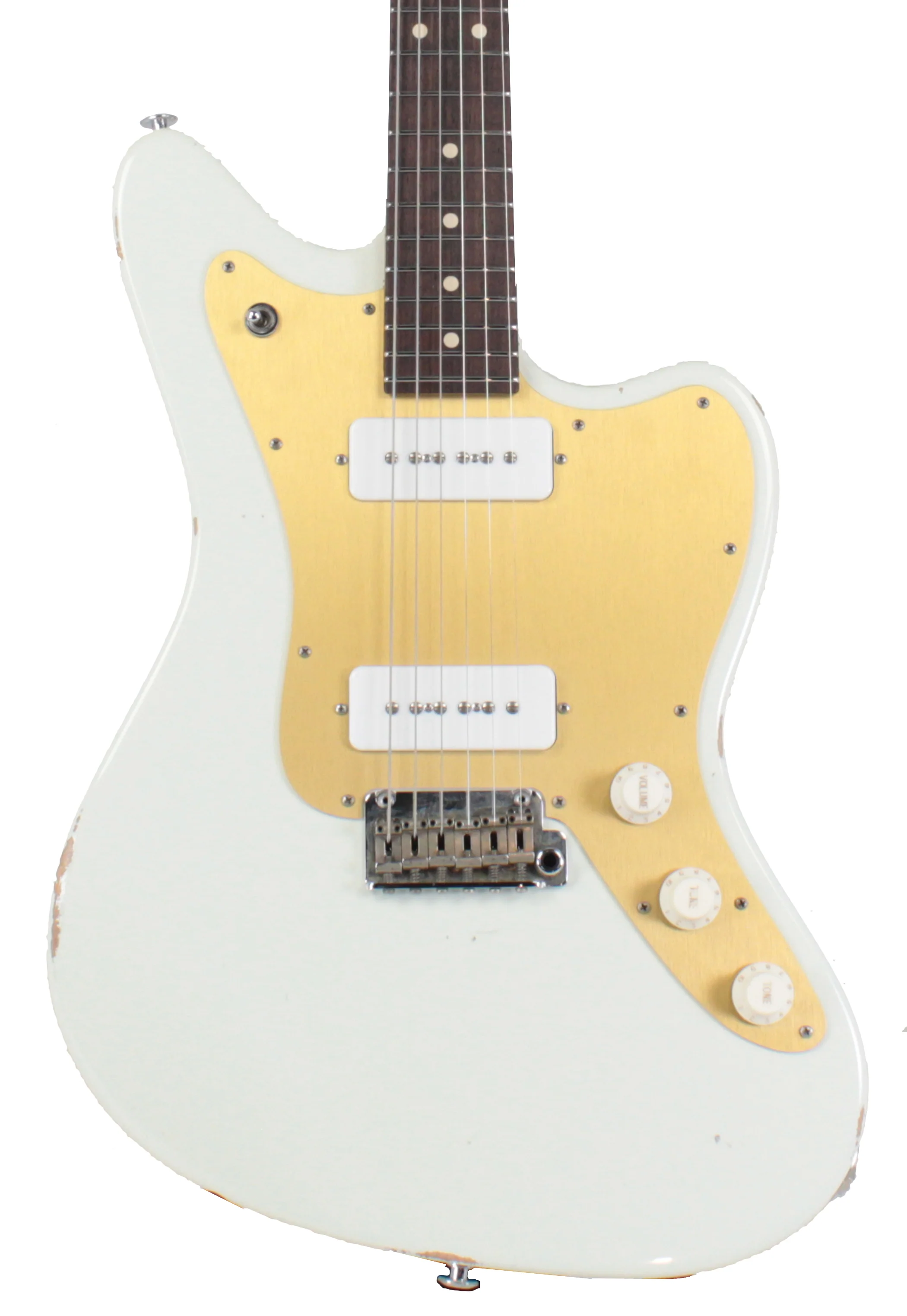 Suhr Classic JM Antique Guitar - White SS, 510 - Image 5