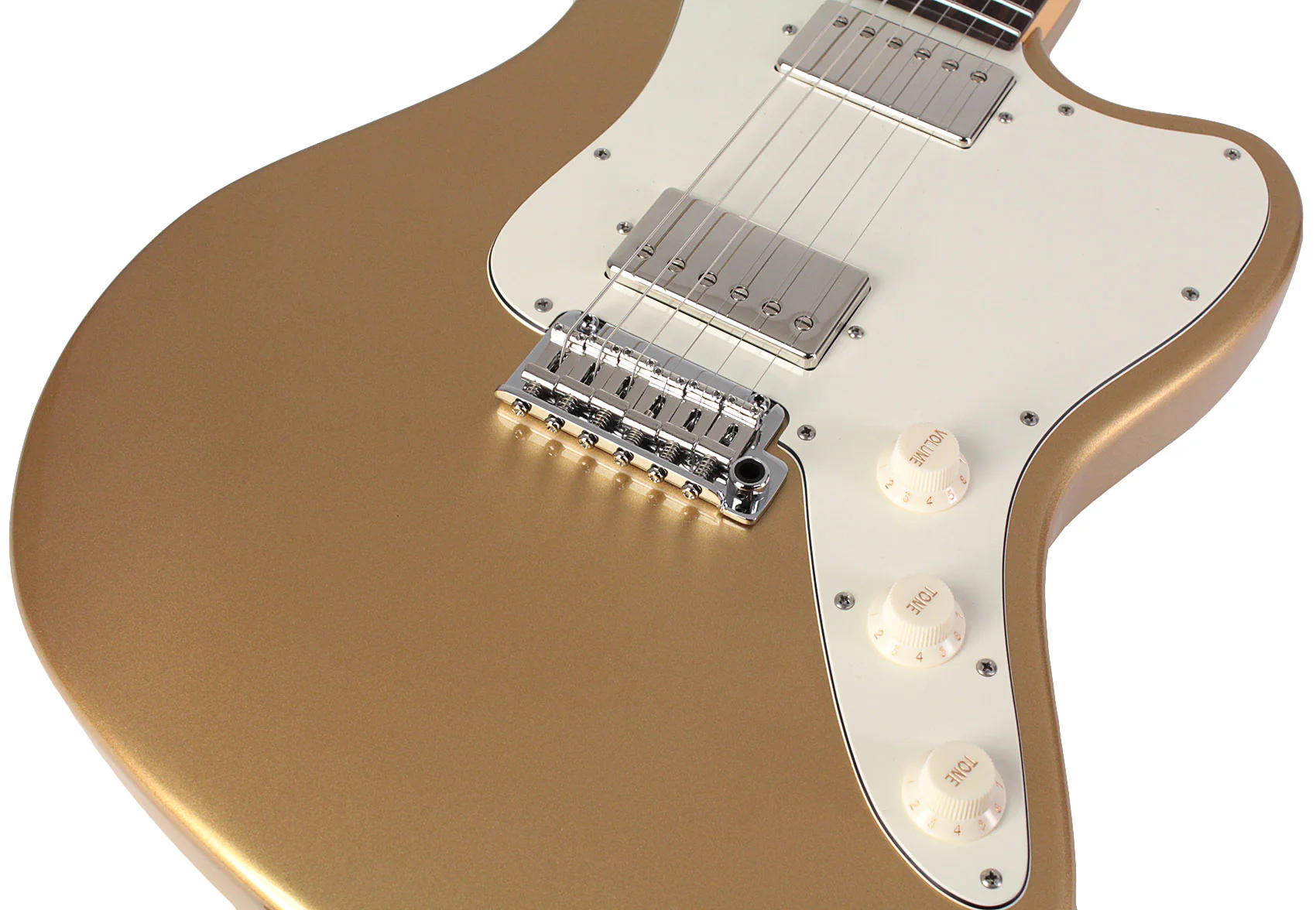 Suhr Classic JM Guitar, Gold, HH, 510 - Image 3
