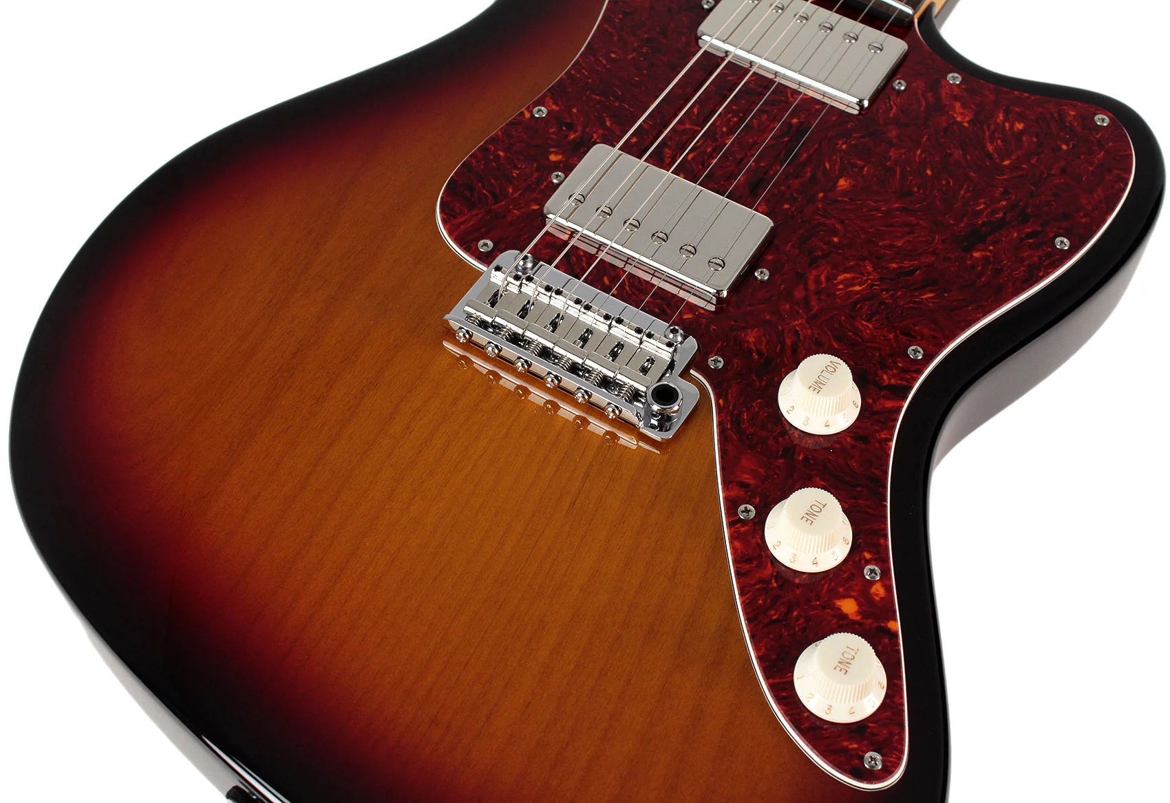 Suhr Classic JM Guitar, 3-Tone Burst, HH, 510 - Image 3