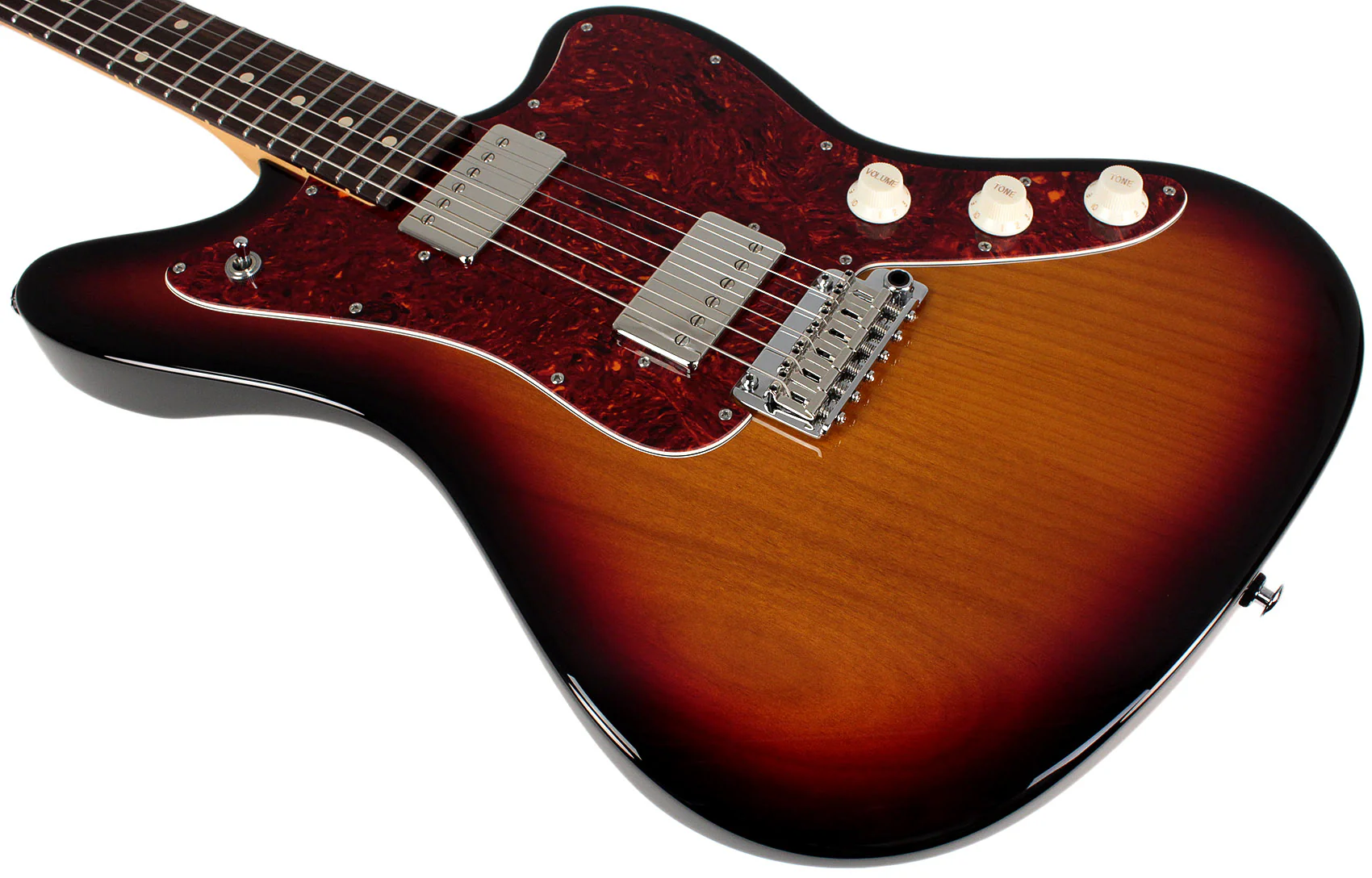Suhr Classic JM Guitar, 3-Tone Burst, HH, 510 - Image 4