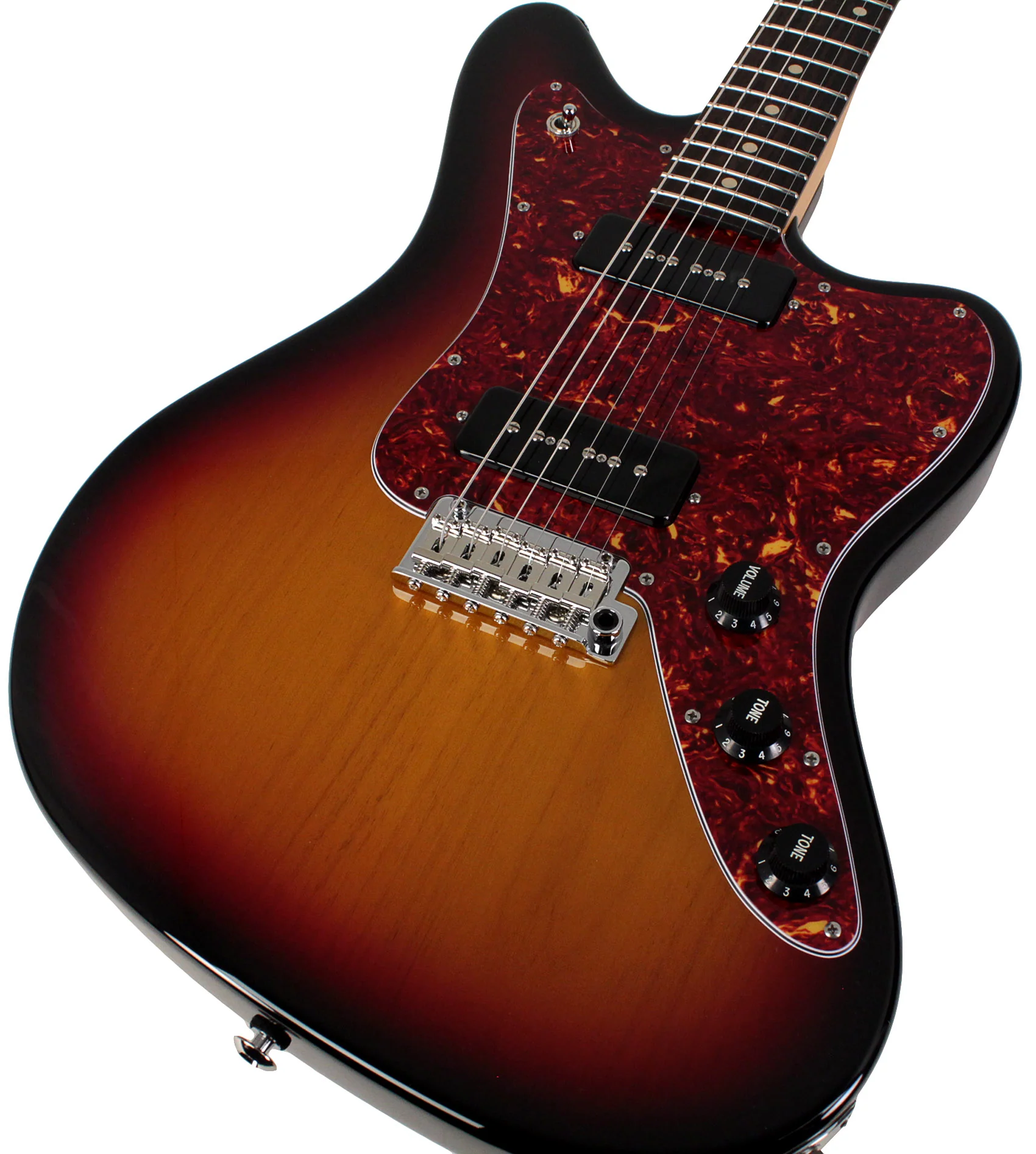 Suhr Classic JM Guitar, 3-Tone Burst, S90, 510 - Image 3