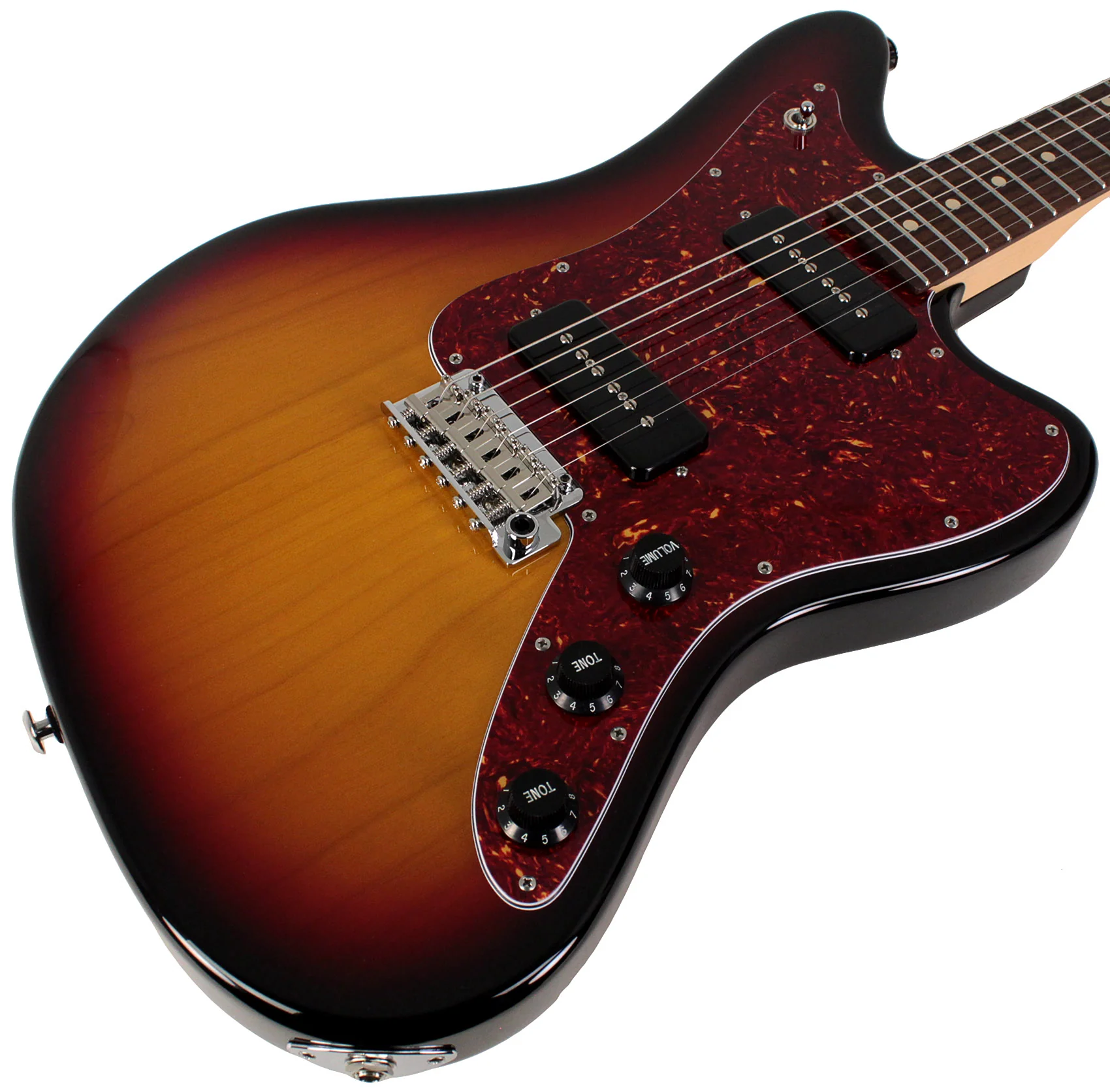 Suhr Classic JM Guitar, 3-Tone Burst, S90, 510 - Image 2