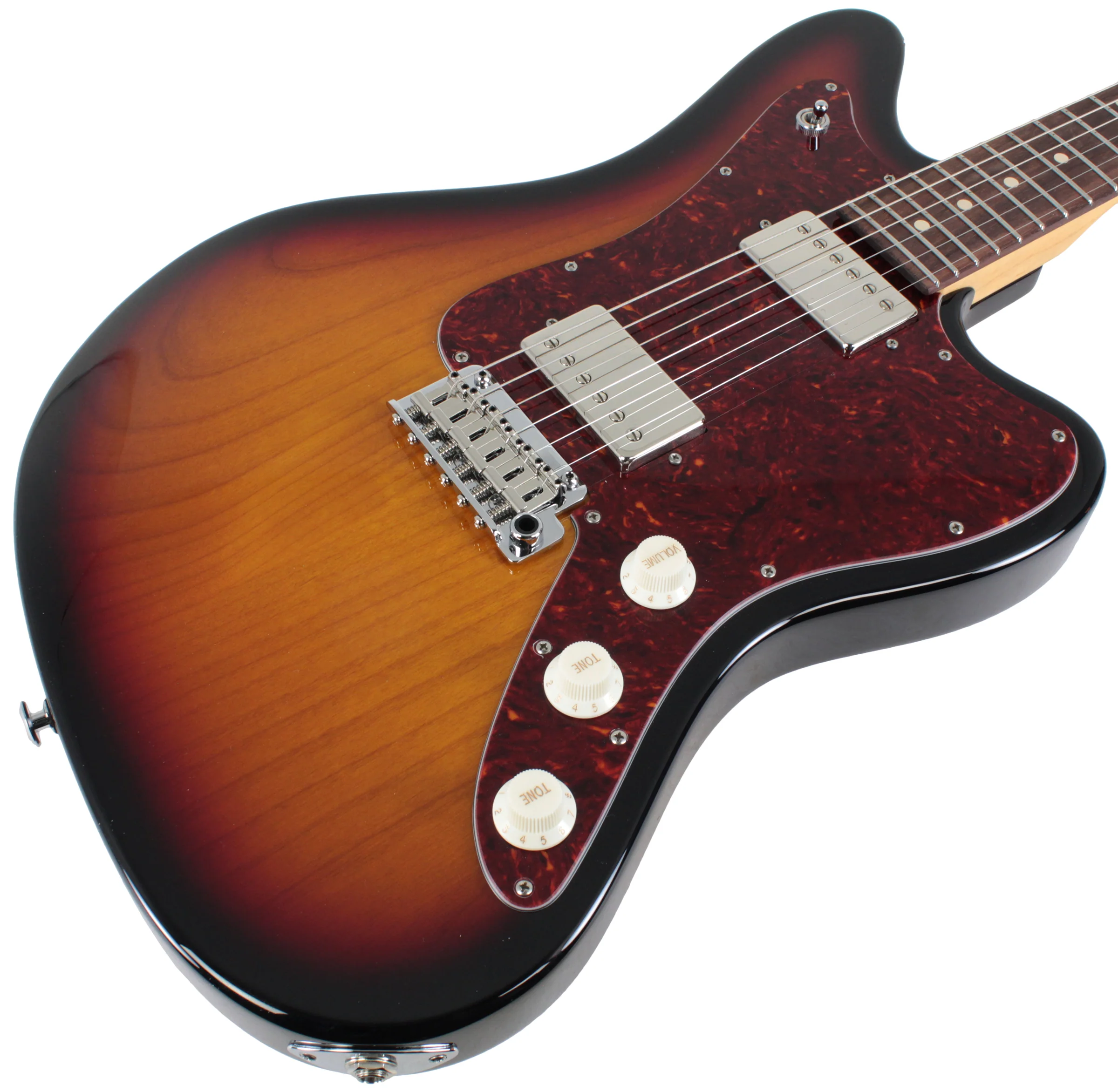 Suhr Classic JM Guitar, 3-Tone Sunburst, HH, 510 - Image 2