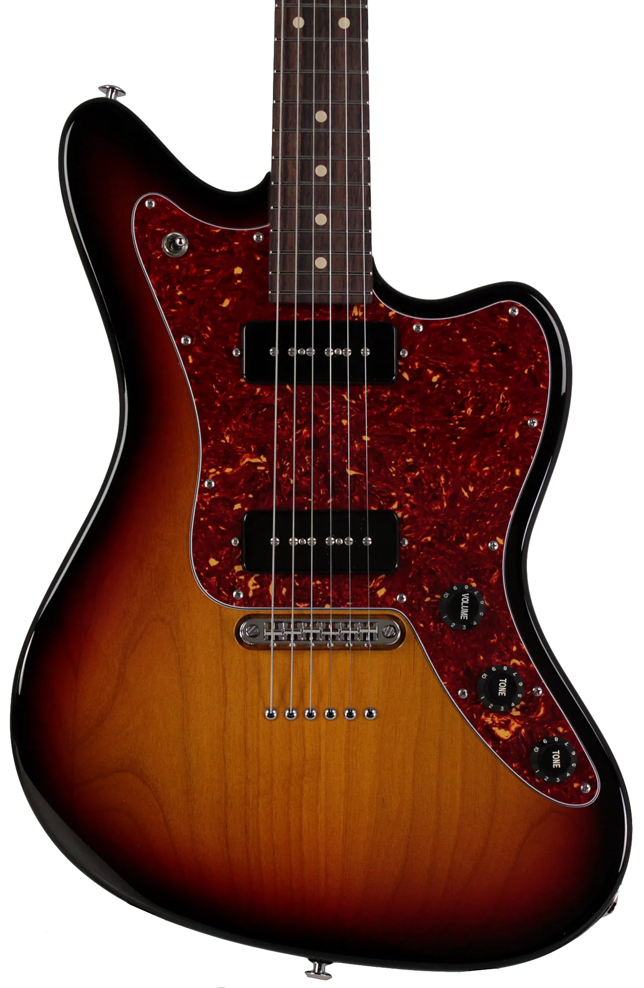 Suhr Classic JM Guitar, 3-Tone Sunburst, S90, TP6 - Image 5