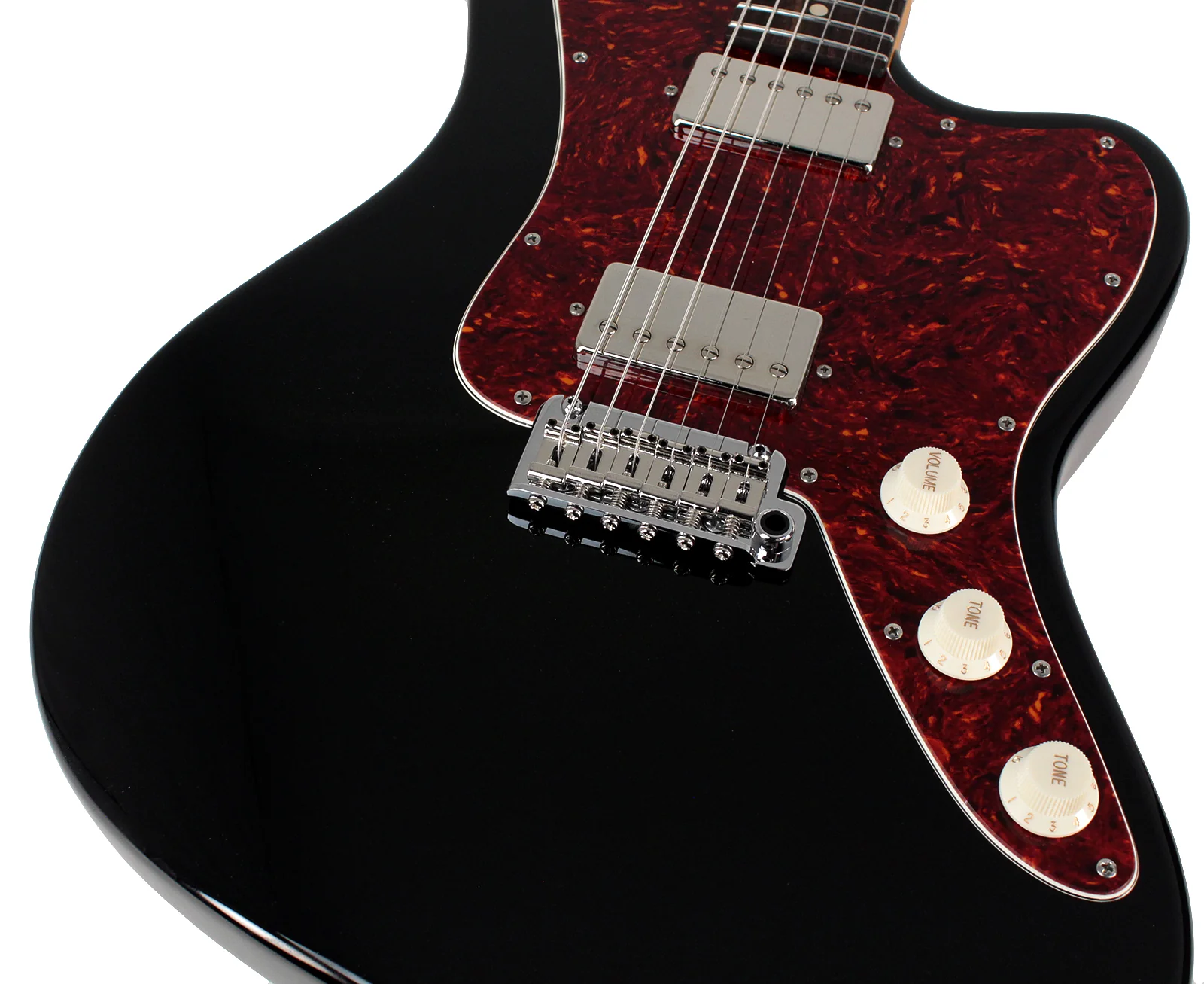 Suhr Classic JM Guitar, Black, HH, 510 - Image 3