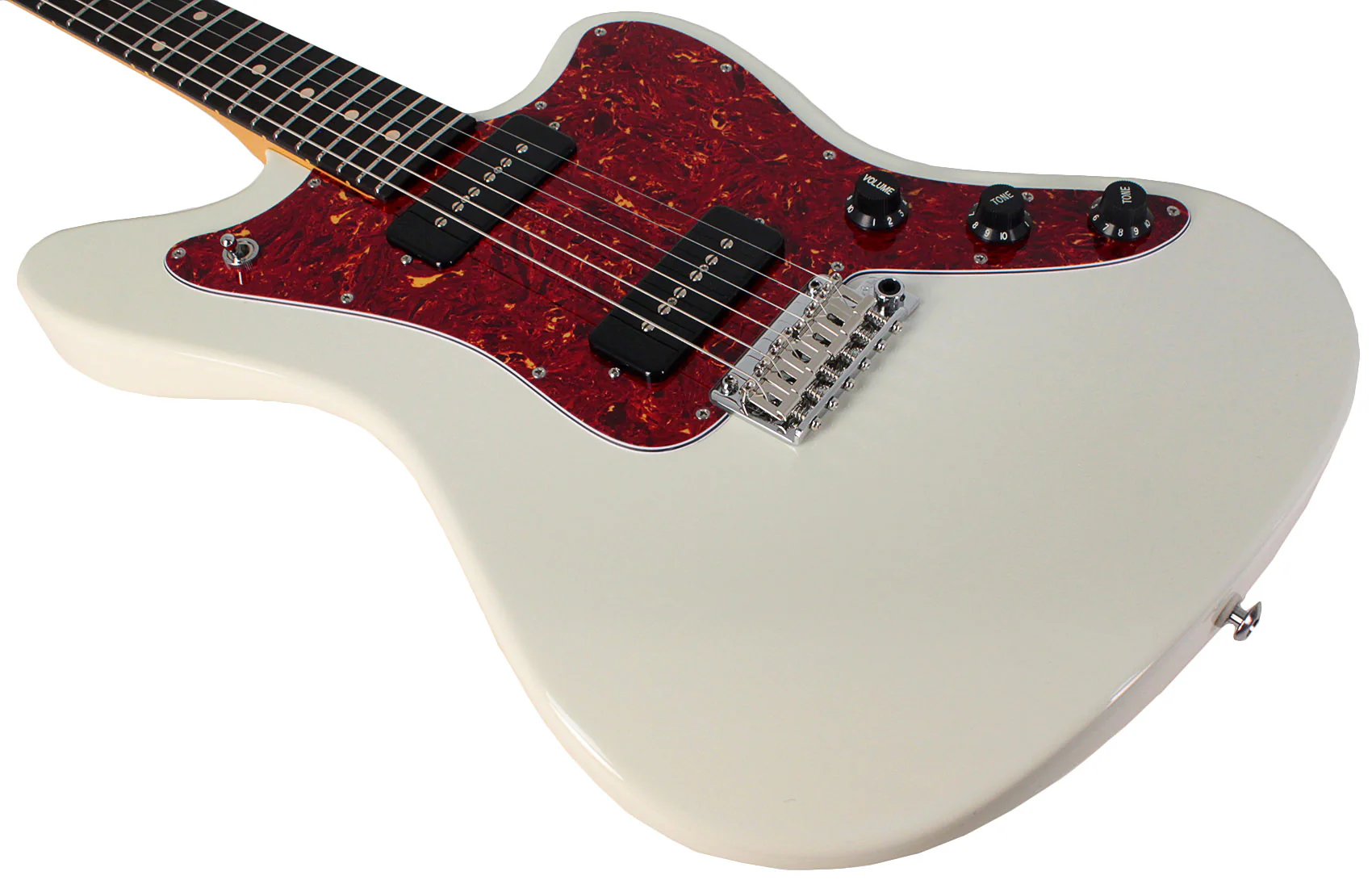 Suhr Classic JM Guitar, Olympic White, S90, 510 - Image 3
