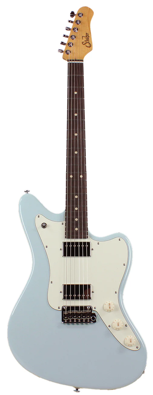 Suhr Classic JM Guitar, Sonic Blue, HH, 510
