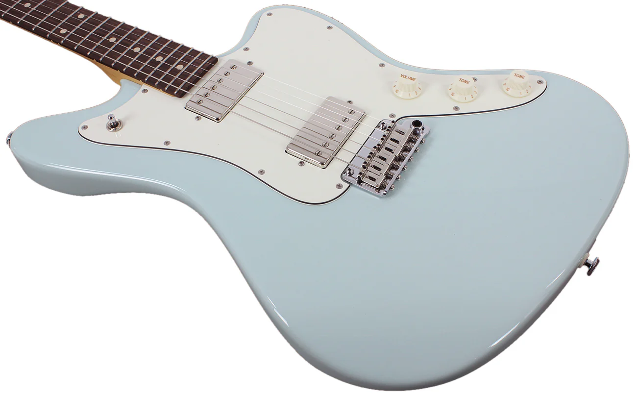 Suhr Classic JM Guitar, Sonic Blue, HH, 510 - Image 4