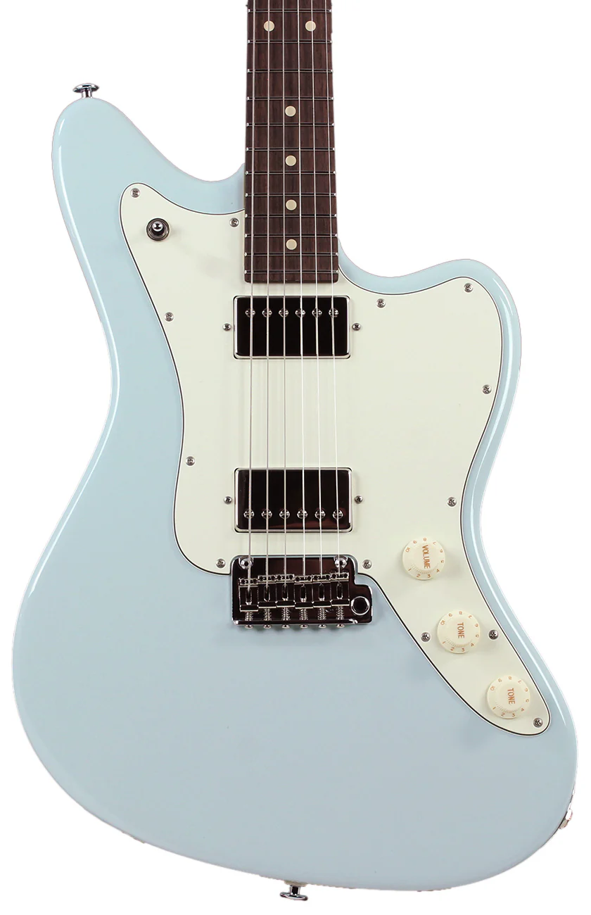 Suhr Classic JM Guitar, Sonic Blue, HH, 510 - Image 5