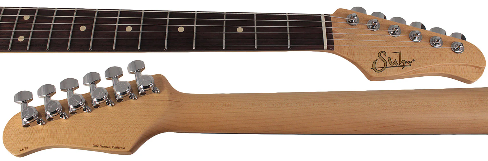 Suhr Classic JM Guitar, Sonic Blue, HH, 510 - Image 8