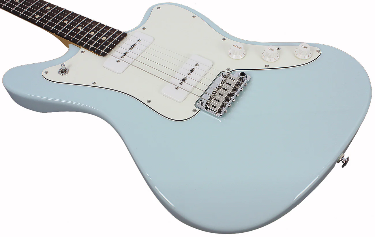 Suhr Classic JM Guitar, Sonic Blue, S90, 510 - Image 3