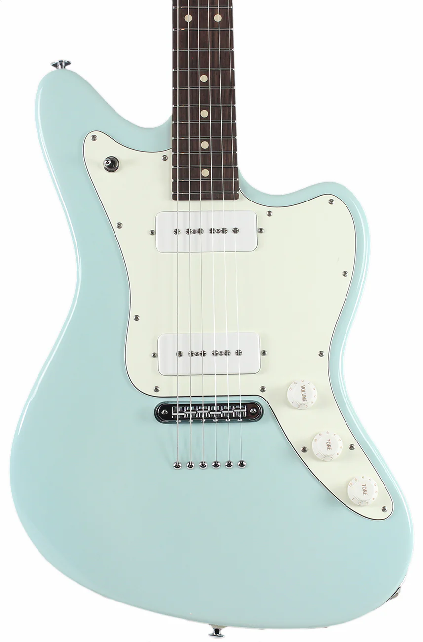 Suhr Classic JM Guitar, Sonic Blue, S90, TP6 - Image 6