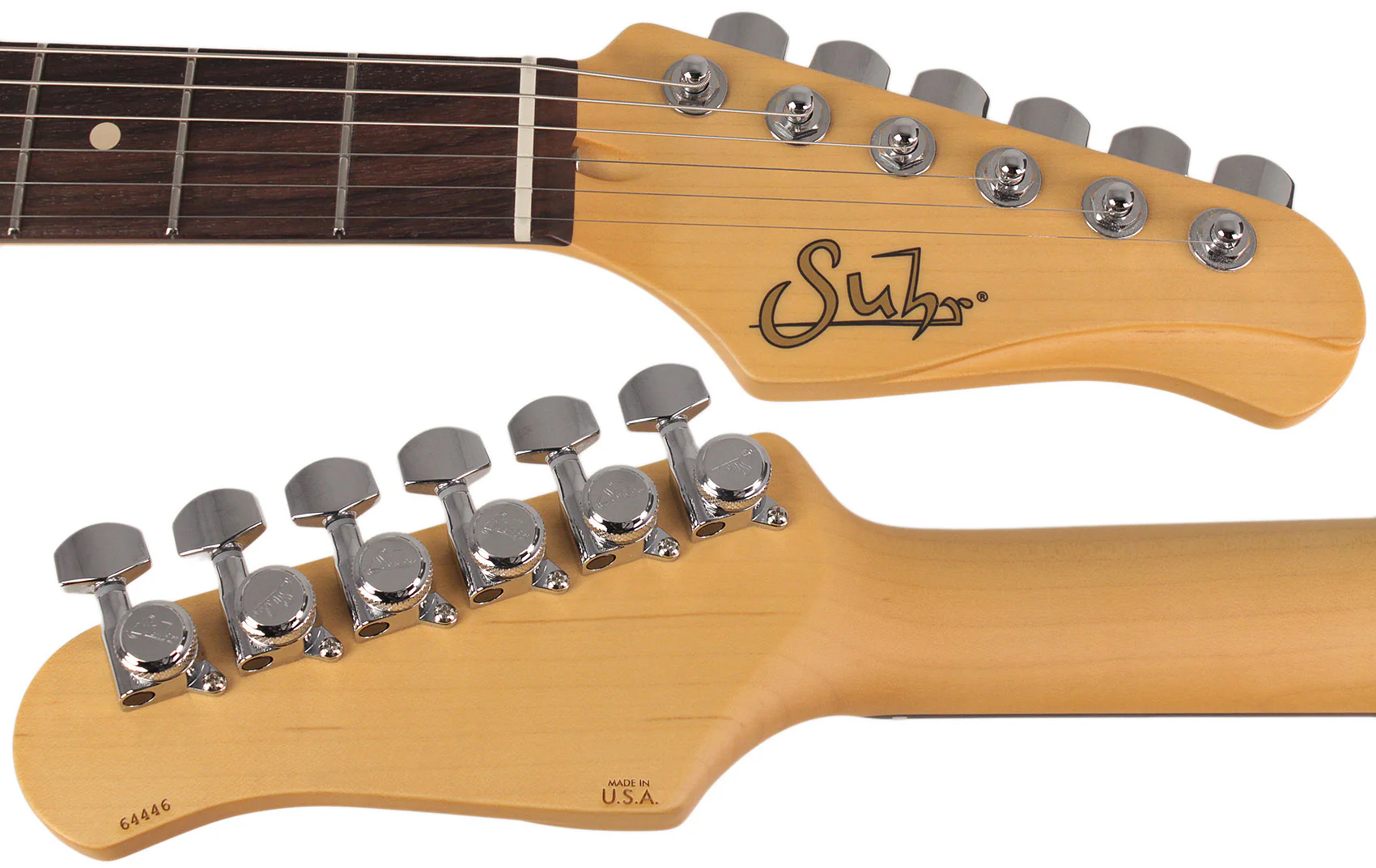 Suhr Classic JM Guitar, 3-Tone Burst, HH, 510 - Image 8