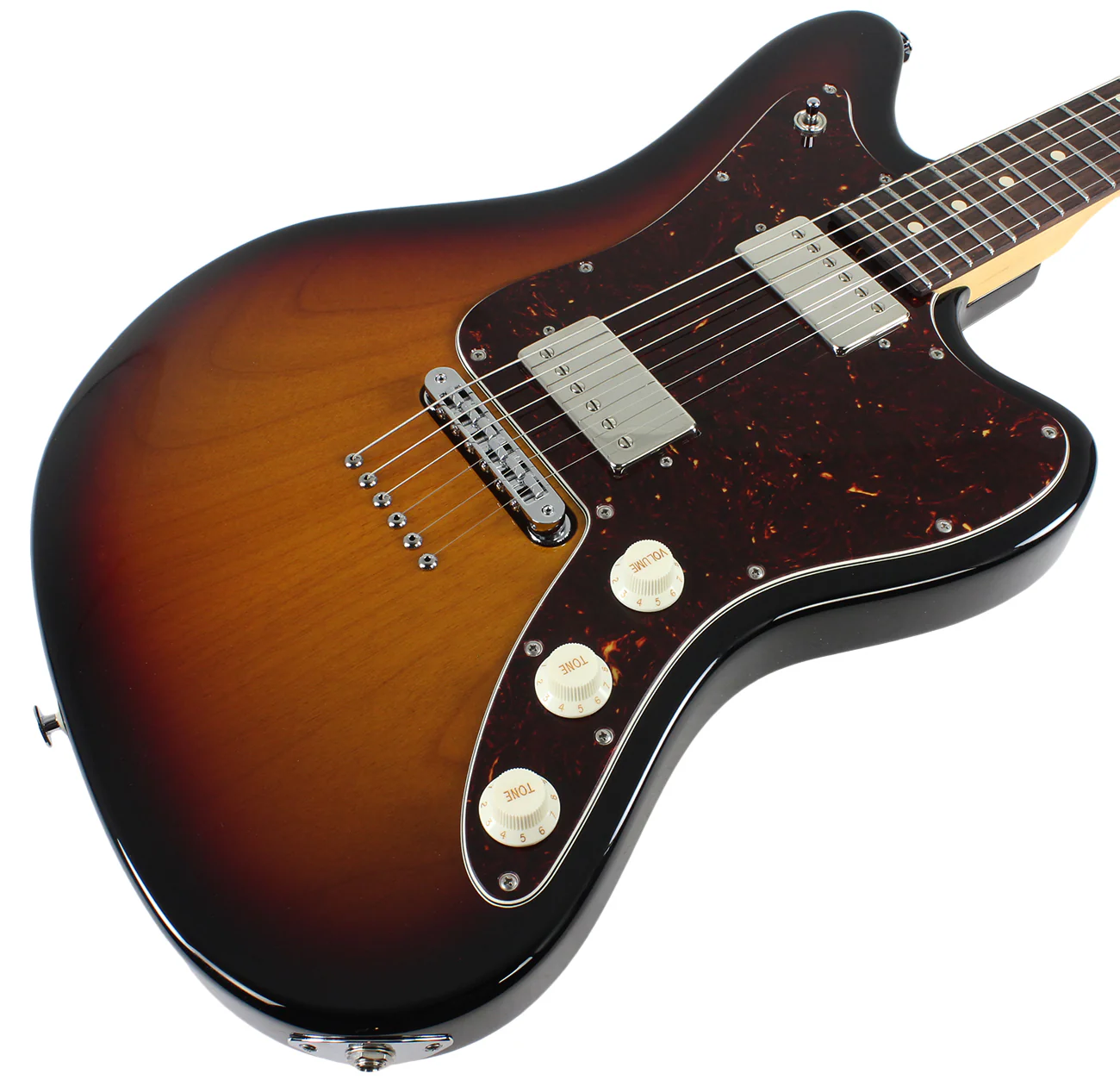 Suhr Classic JM Pro Guitar - 3-Tone Sunburst, HH, TP6 - Image 5