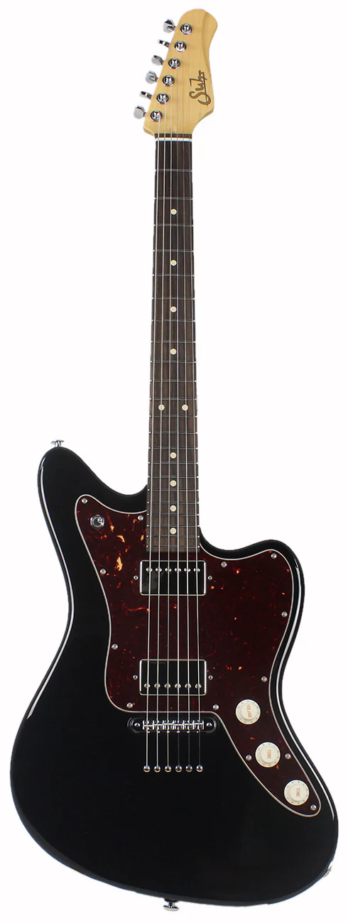 Suhr Classic JM Pro Guitar - Black, HH, TP6