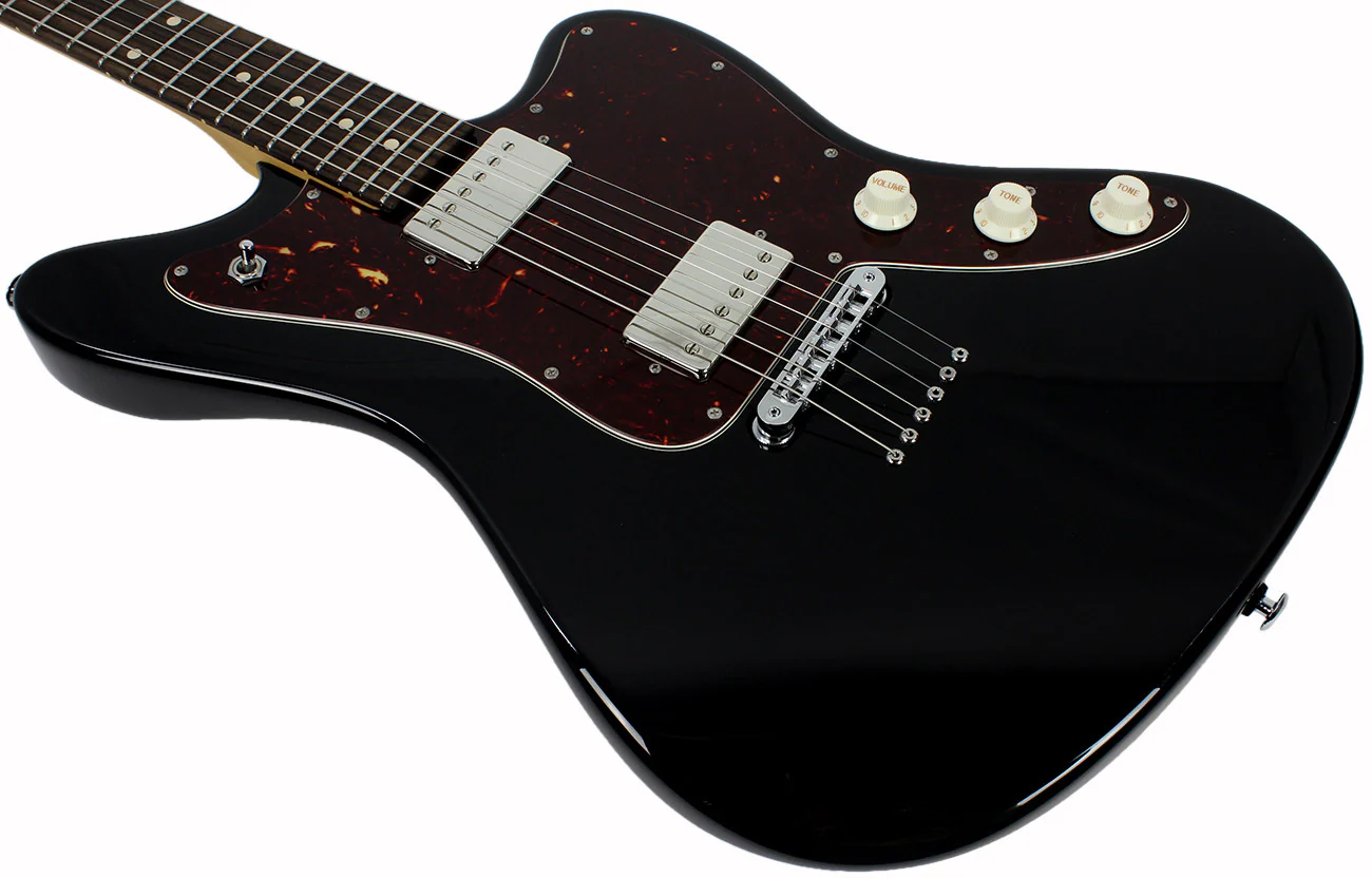 Suhr Classic JM Pro Guitar - Black, HH, TP6 - Image 6