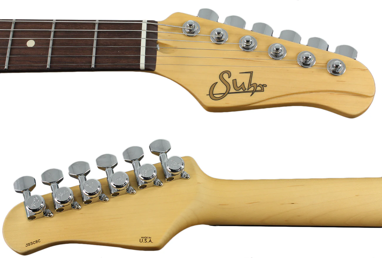 Suhr Classic JM Pro Guitar - Black, HH, TP6 - Image 8