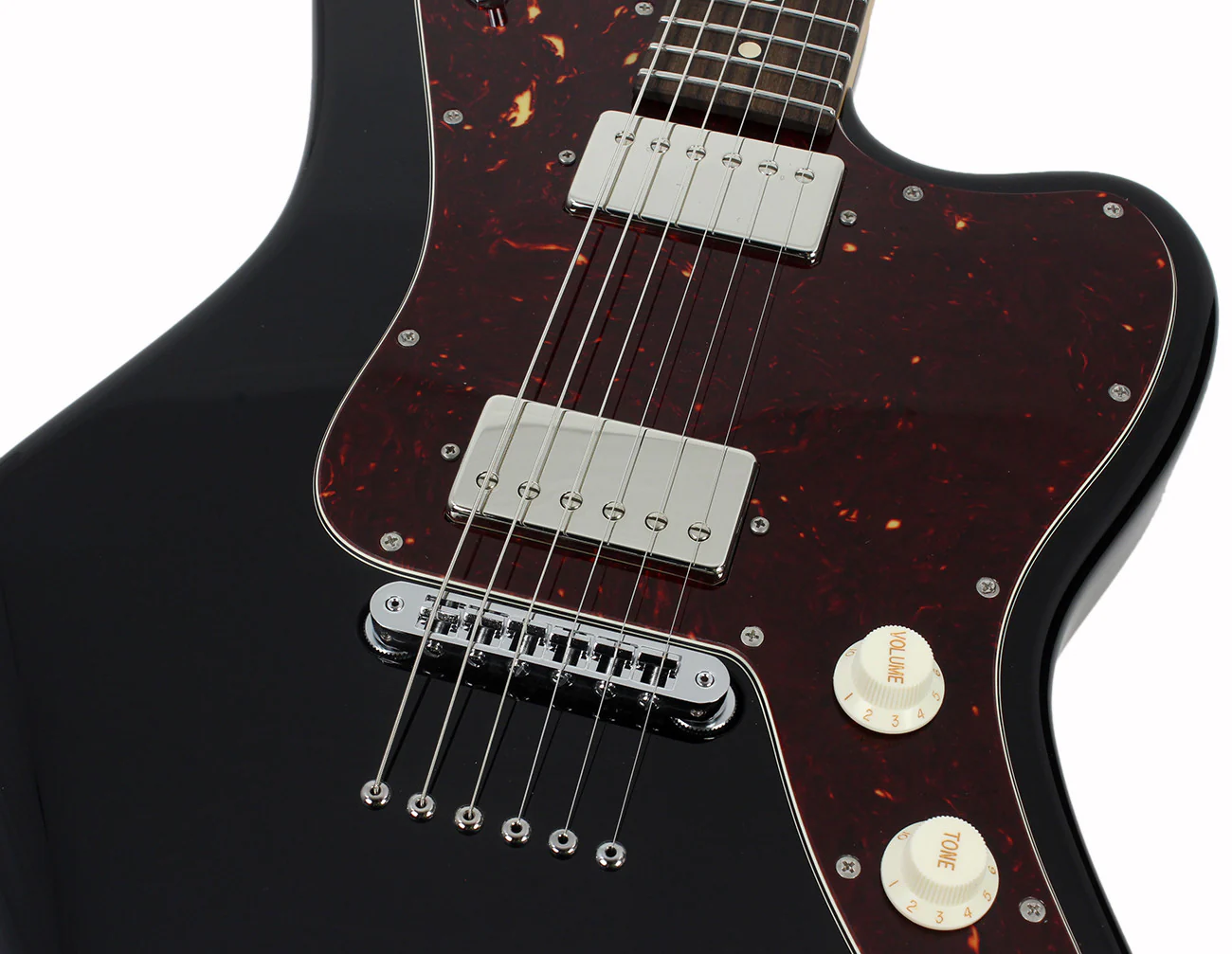 Suhr Classic JM Pro Guitar - Black, HH, TP6 - Image 7