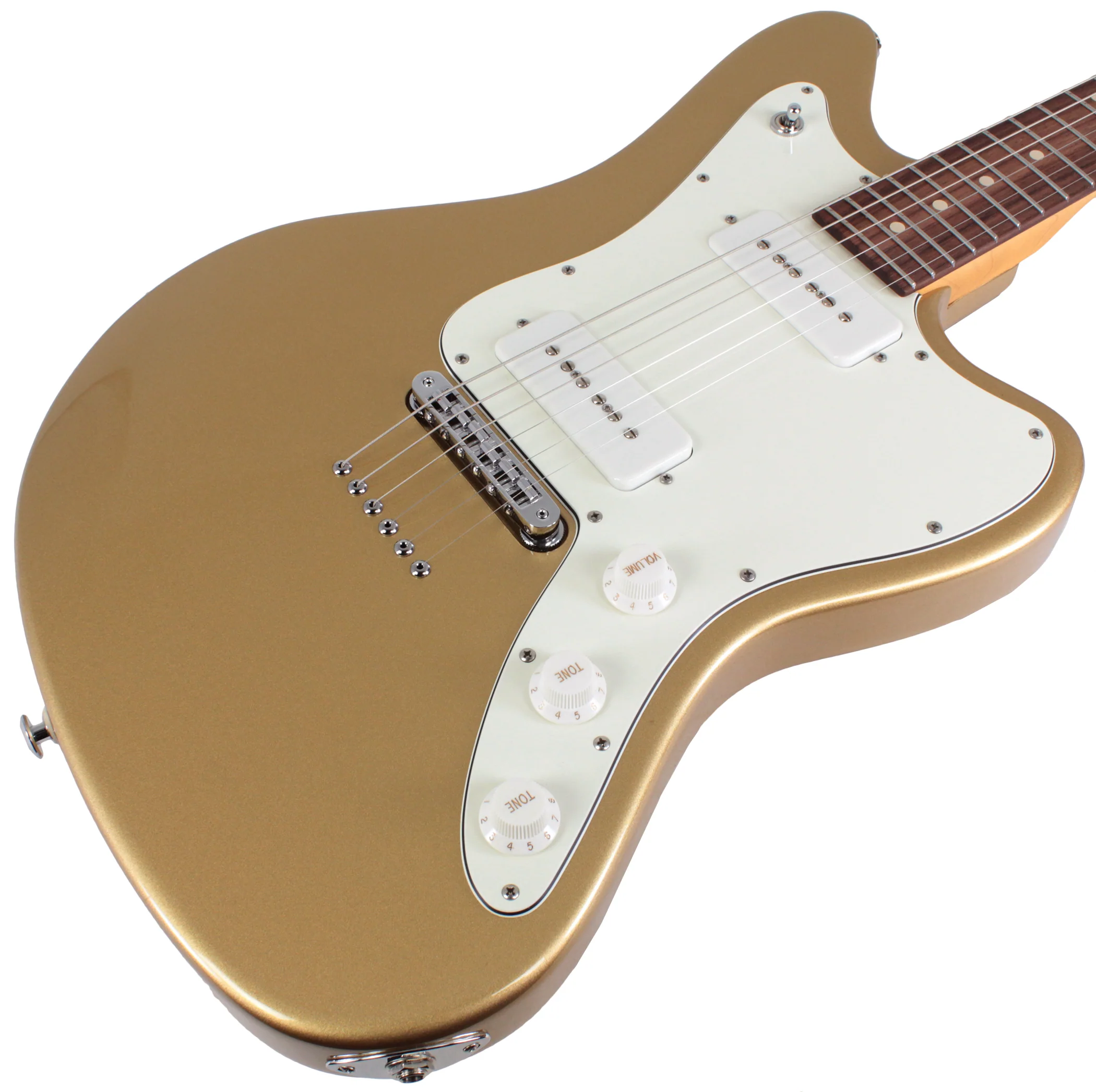 Suhr Classic JM Guitar, Gold, S90, TP6 - Image 2