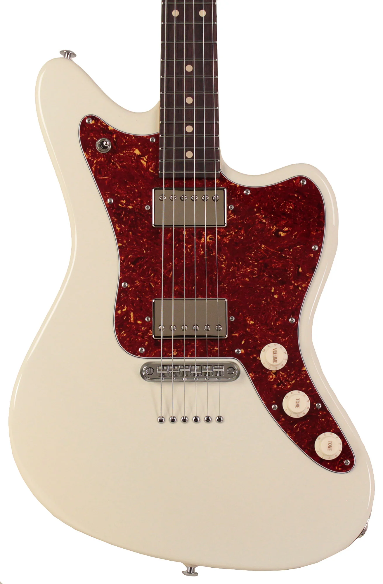Suhr Classic JM Guitar, Olympic White, HH, TP6 - Image 5