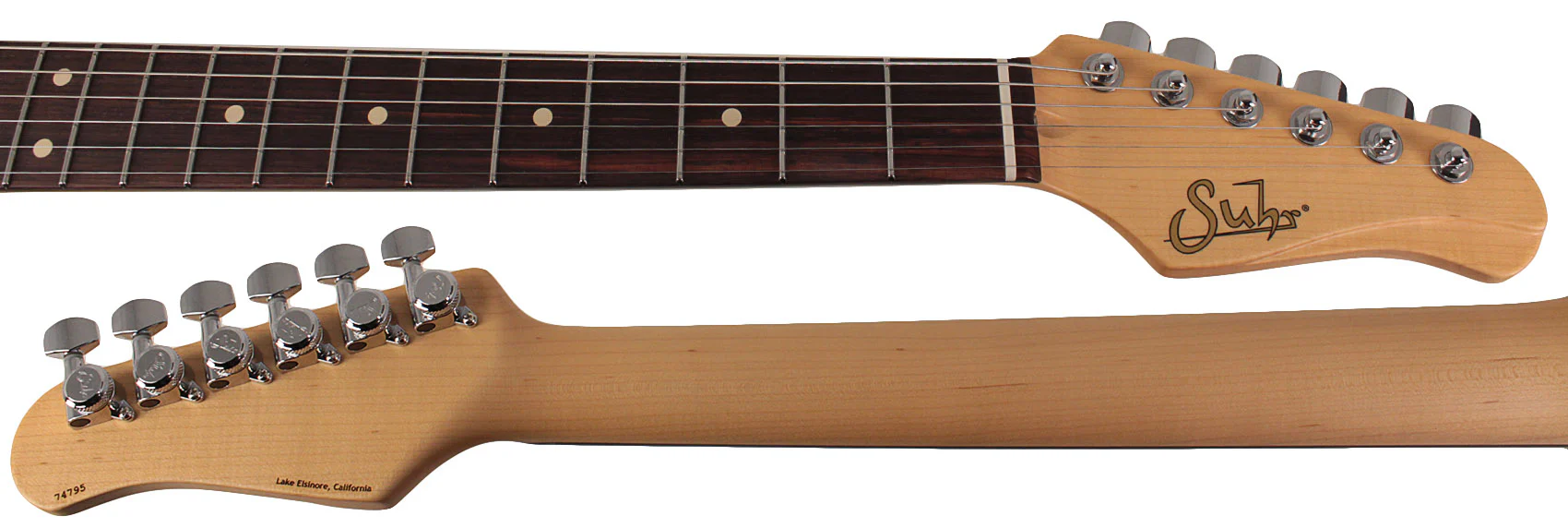 Suhr Classic JM Guitar, Olympic White, HH, TP6 - Image 7