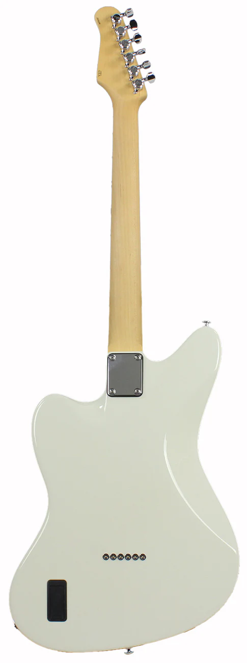 Suhr Classic JM Guitar, Olympic White, SS, TP6 - Image 3