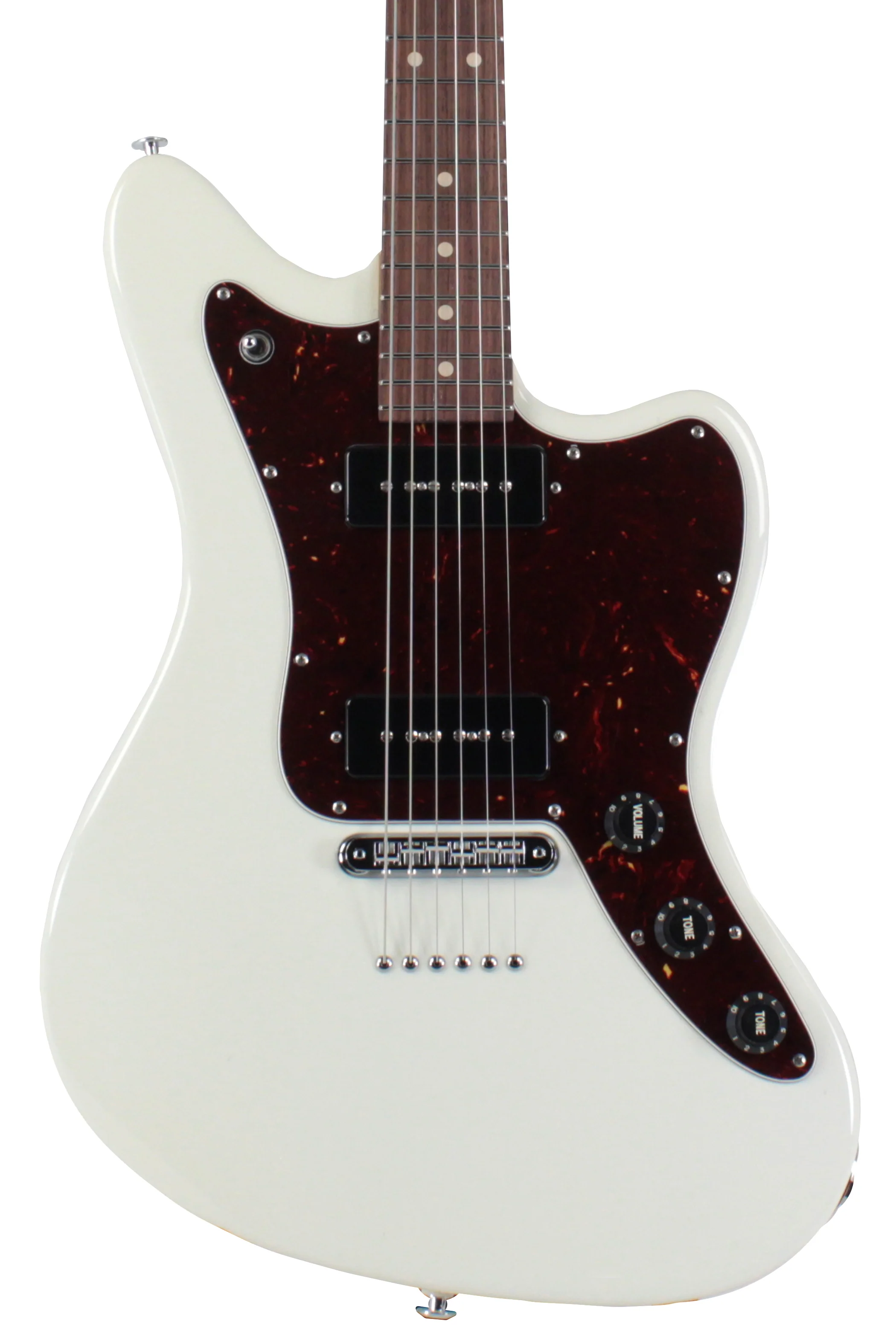 Suhr Classic JM Guitar, Olympic White, SS, TP6 - Image 5
