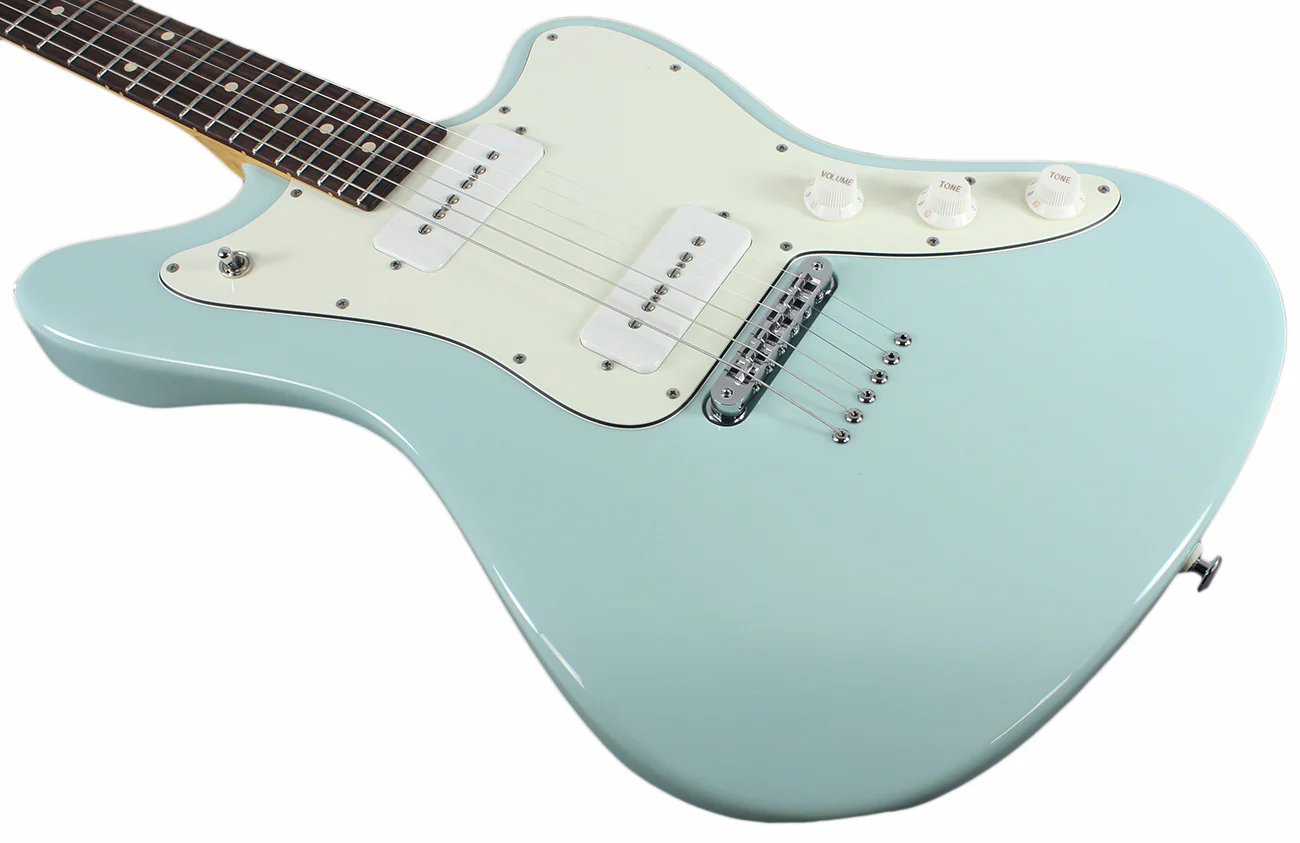 Suhr Classic JM Guitar, Sonic Blue, SS, TP6 - Image 6