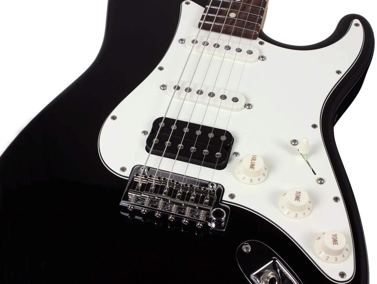 Suhr Classic Pro HSS Guitar - Black, Rosewood - Image 4