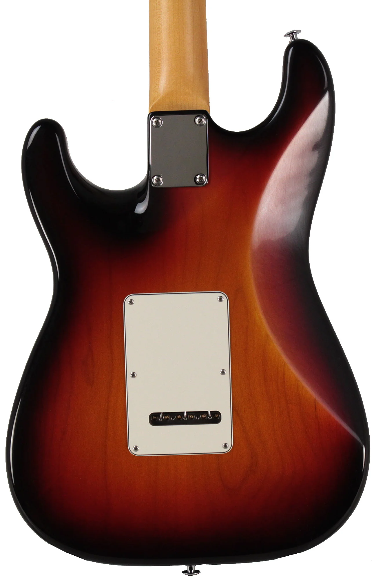 Suhr Classic S Antique Guitar, 3 Tone Burst, Maple - Image 6