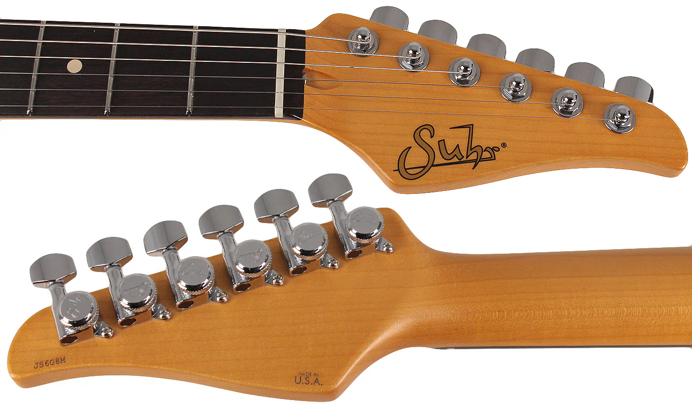 Suhr Classic S Antique Guitar, 3-Tone Burst, Rosewood - Image 8